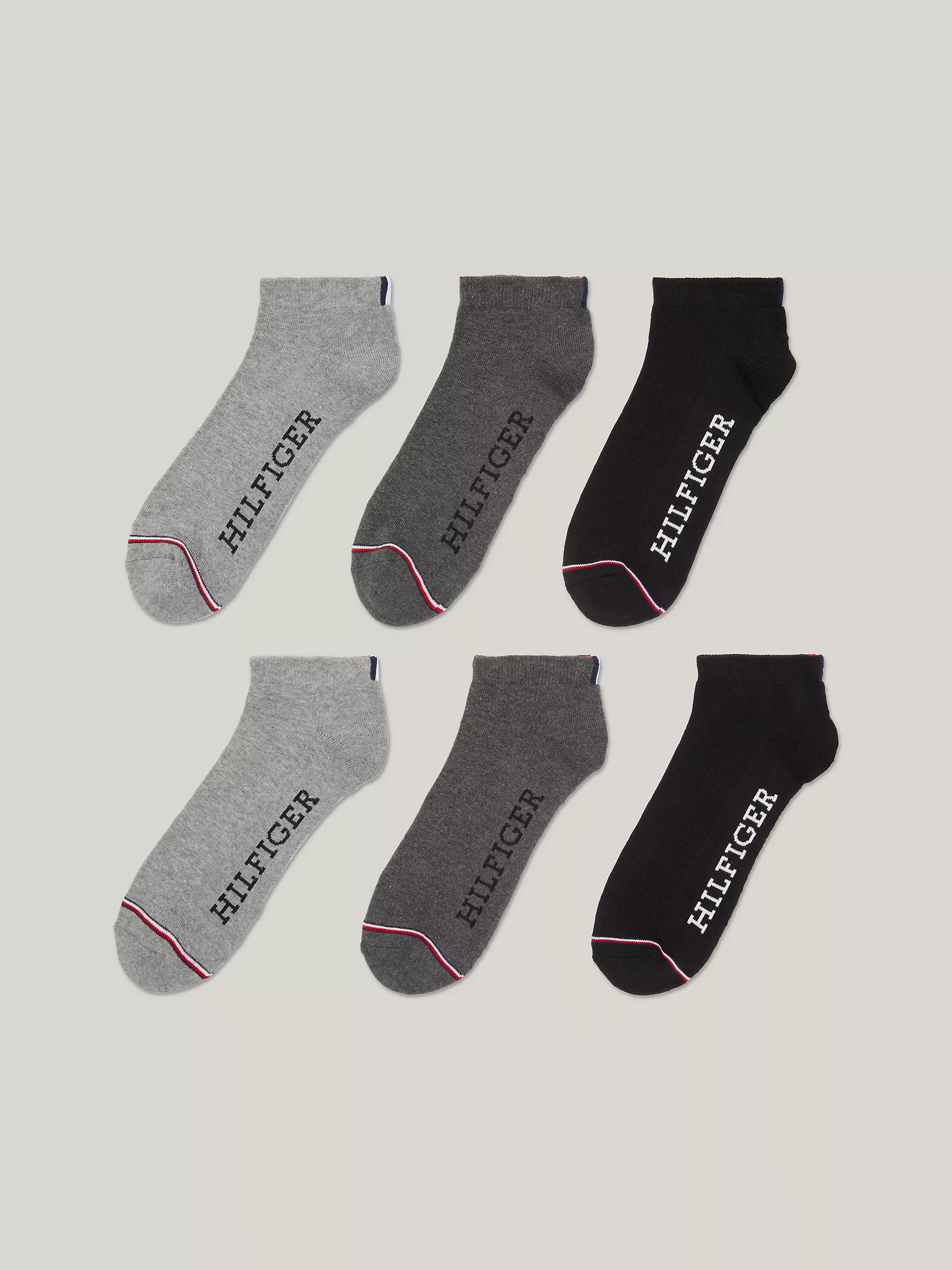 Мужские носки Tommy Hilfiger, Набор из 6 пар носков до щиколотки Hilfiger
