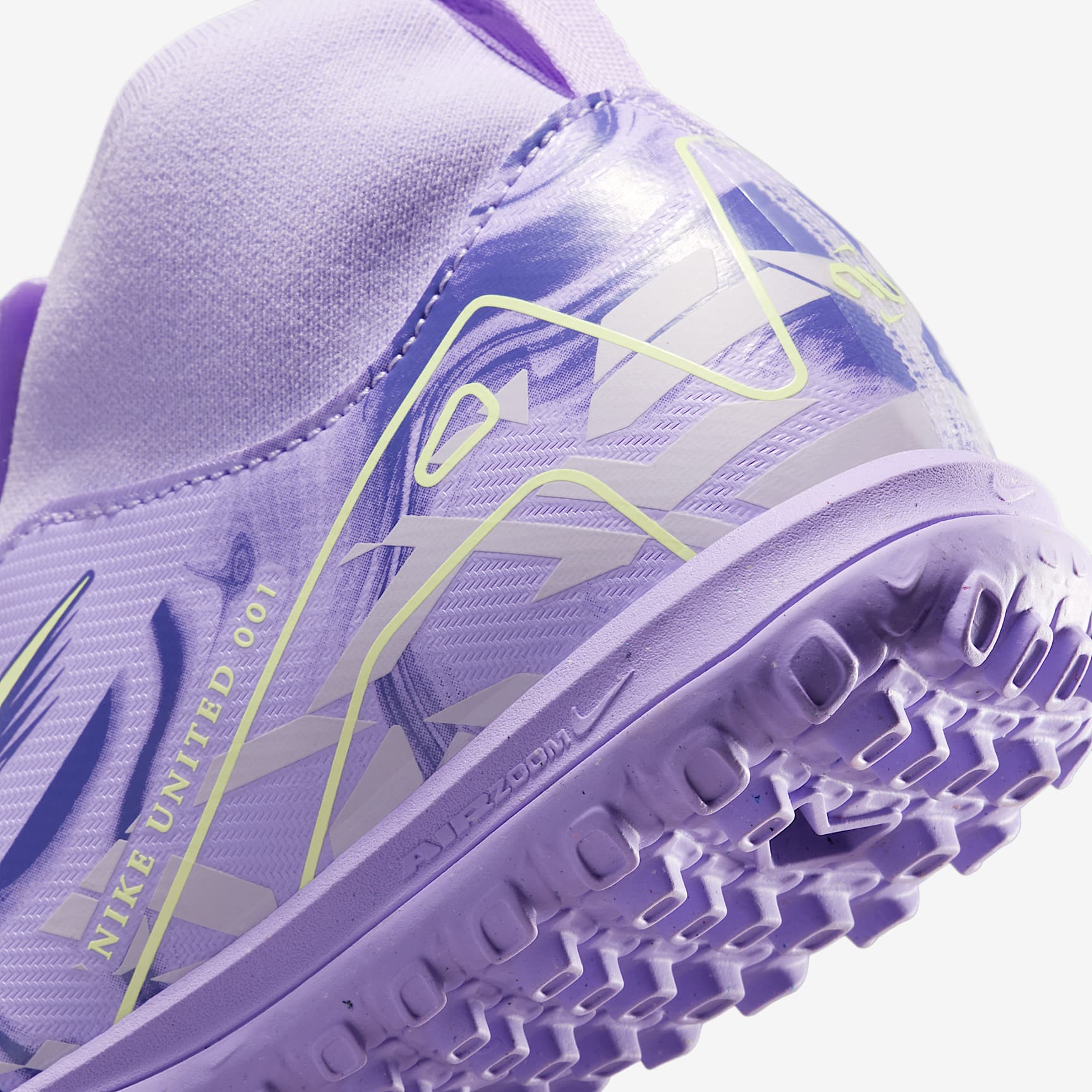 Nike United Jr. Mercurial Superfly 10 Academy Big Kids' TF High-Top Soccer Shoes