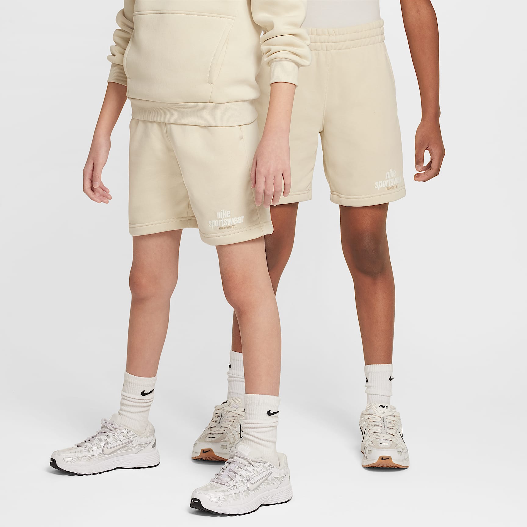 Nike Sportswear Club Big Kids' French Terry Shorts