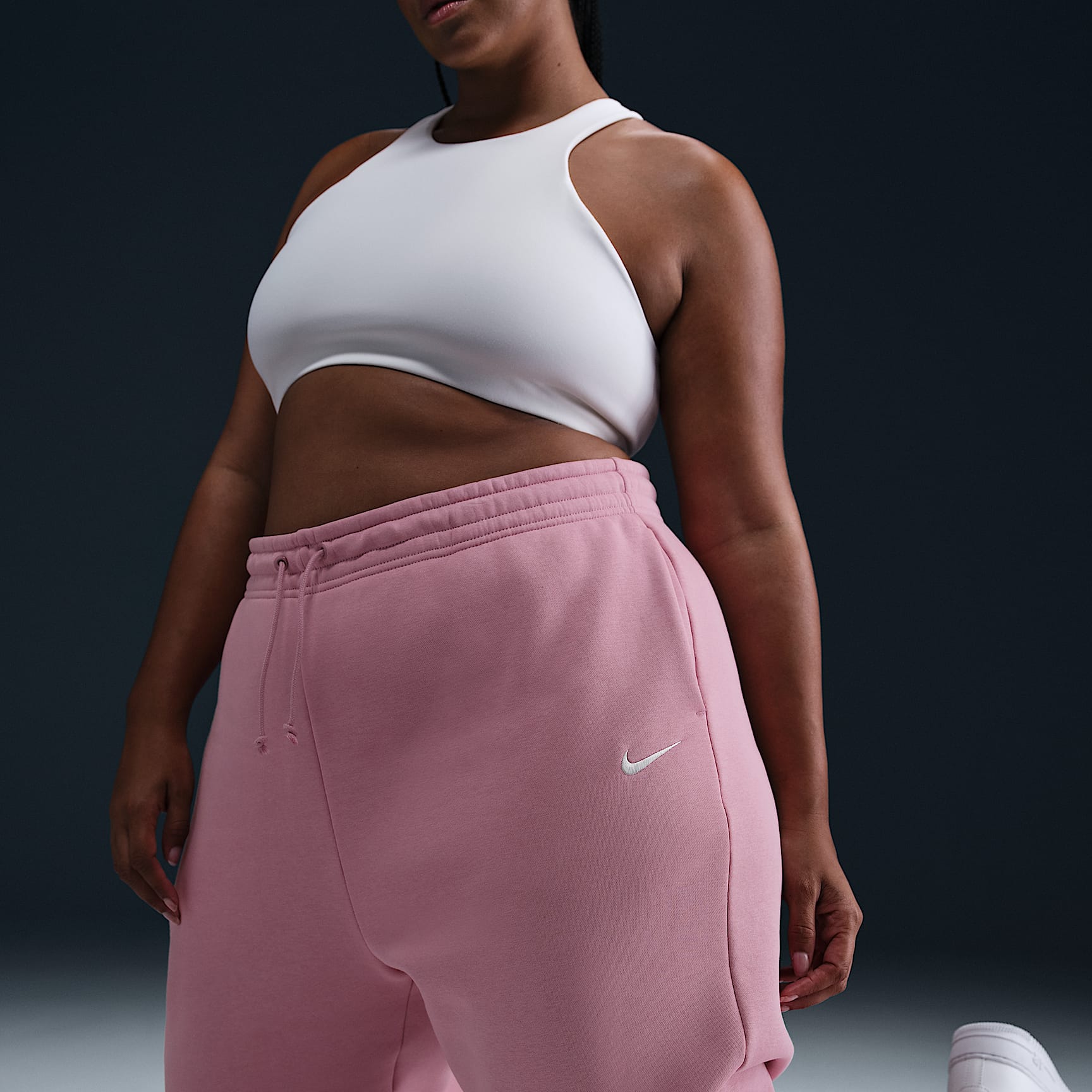 Nike Sportswear Phoenix Fleece Women's High-Waisted Oversized Sweatpants (Plus Size)