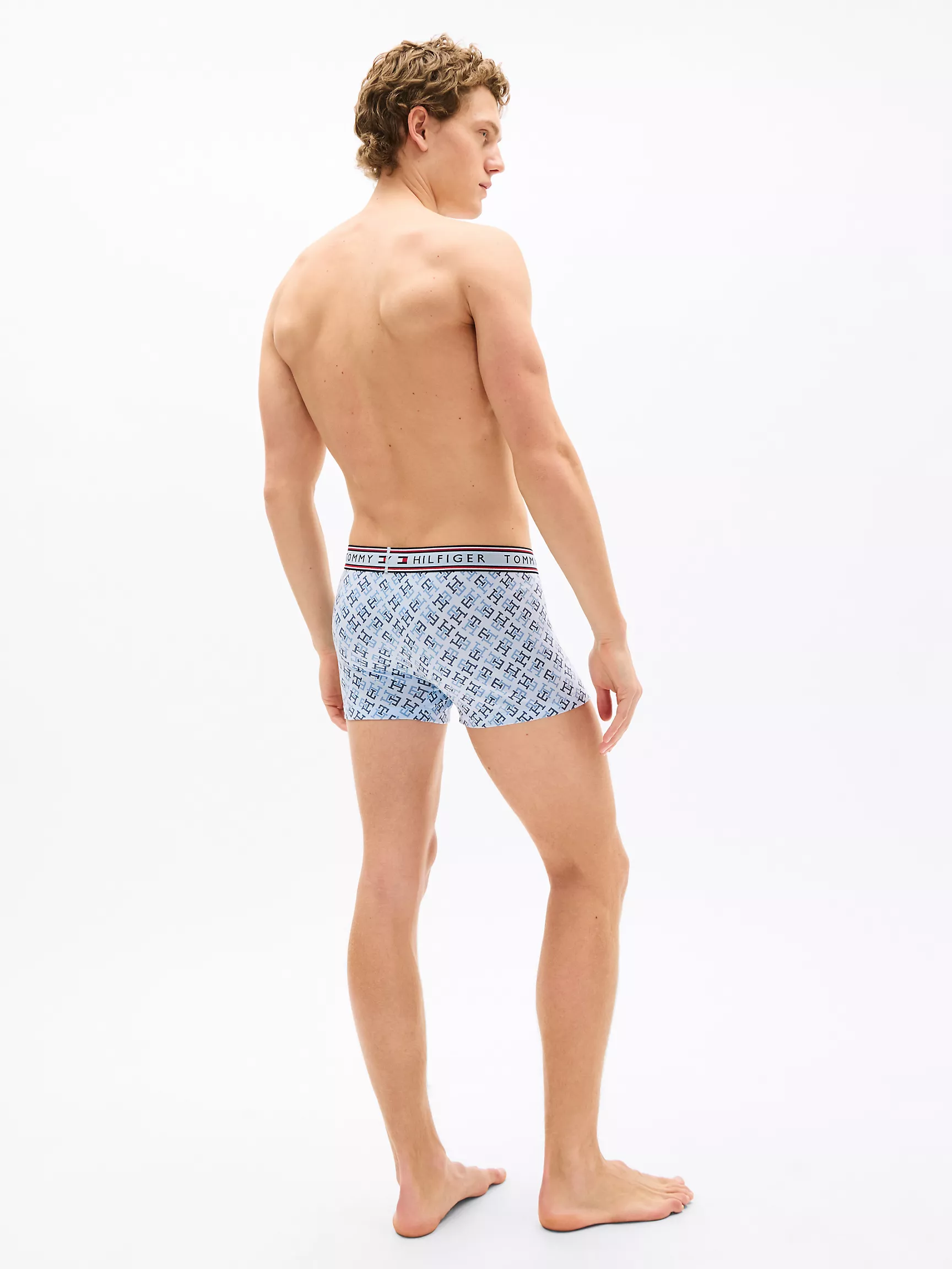 Мужское нижнее белье Tommy Hilfiger, Хлопковые эластичные трусы-боксеры (набор 3 шт.)