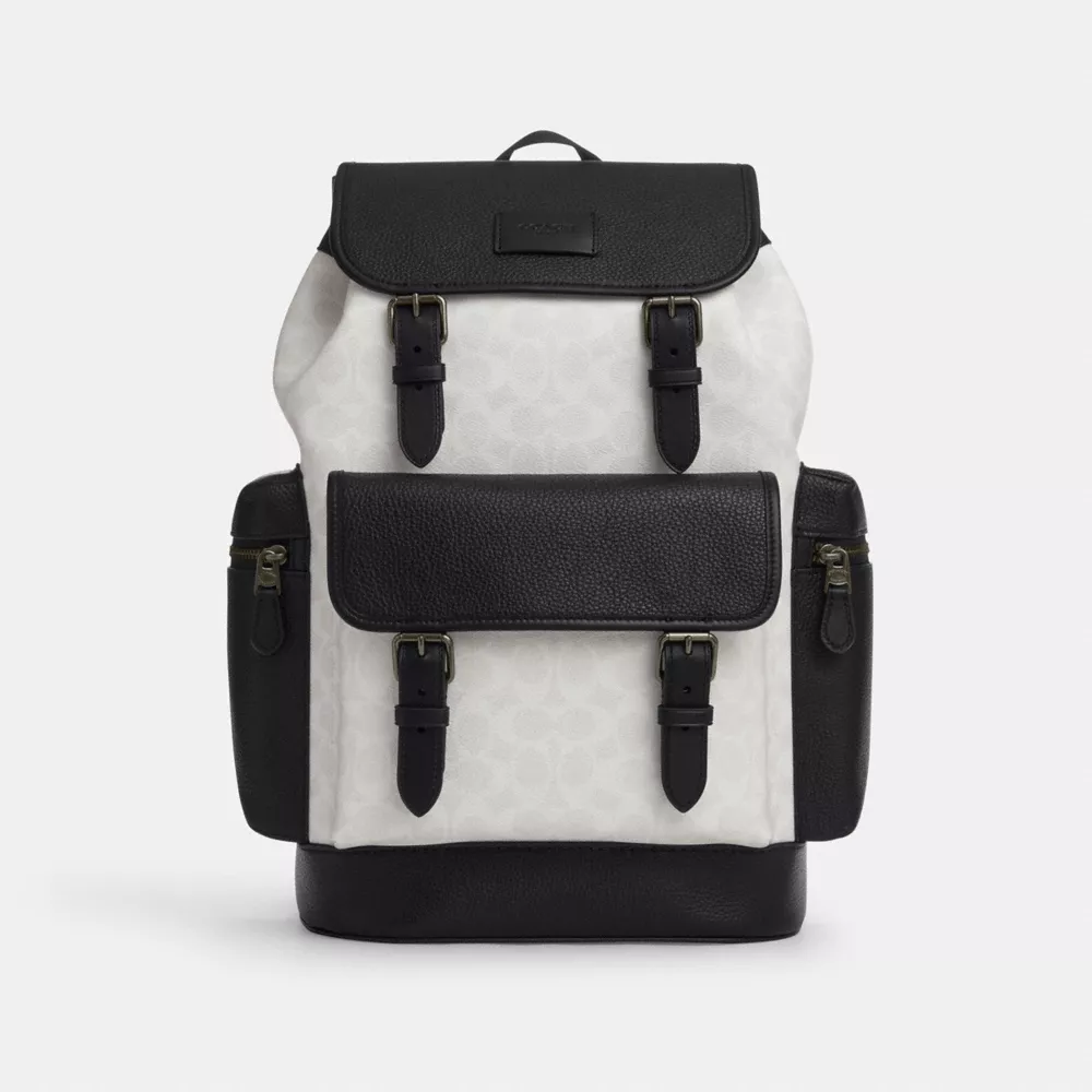 Рюкзак COACH Sprint Backpack In Colorblock Signature Canvas