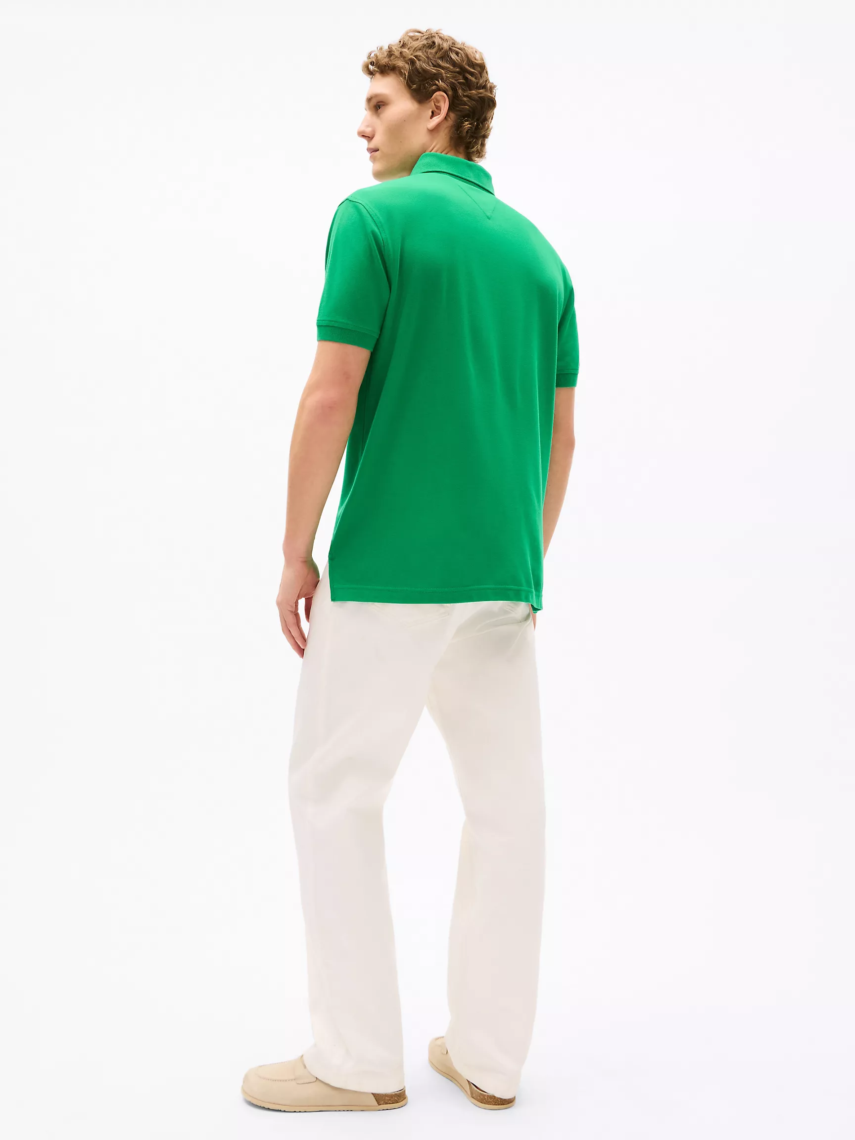 Мужское поло Tommy Hilfiger, Эластичное поло стандартного кроя Tommy