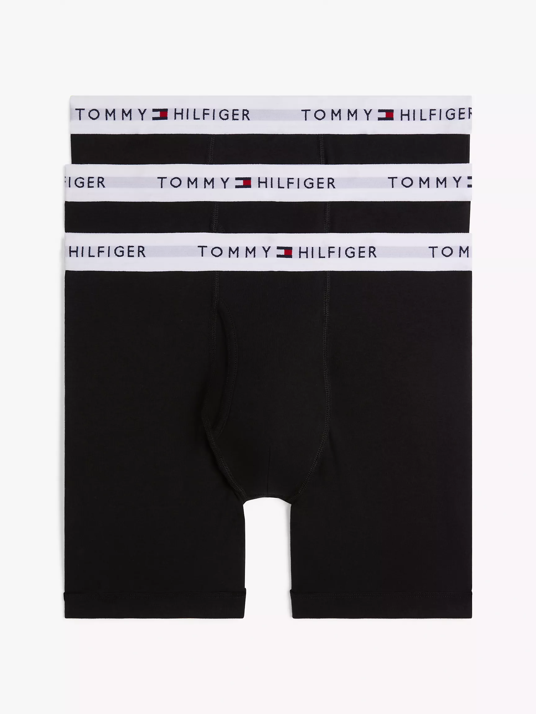 Мужское нижнее белье Tommy Hilfiger, Классические хлопковые боксеры-брифы (набор 3 шт.)