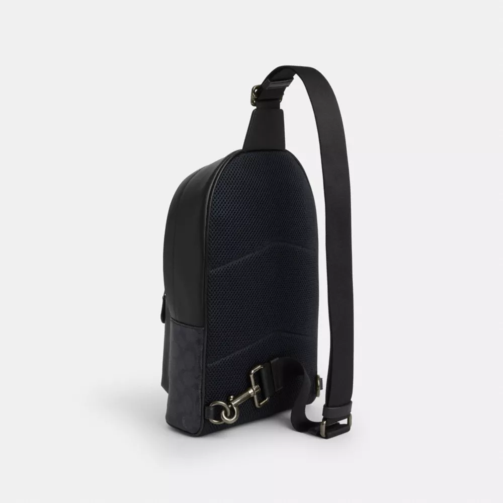 Сумка COACH West Pack In Signature Canvas