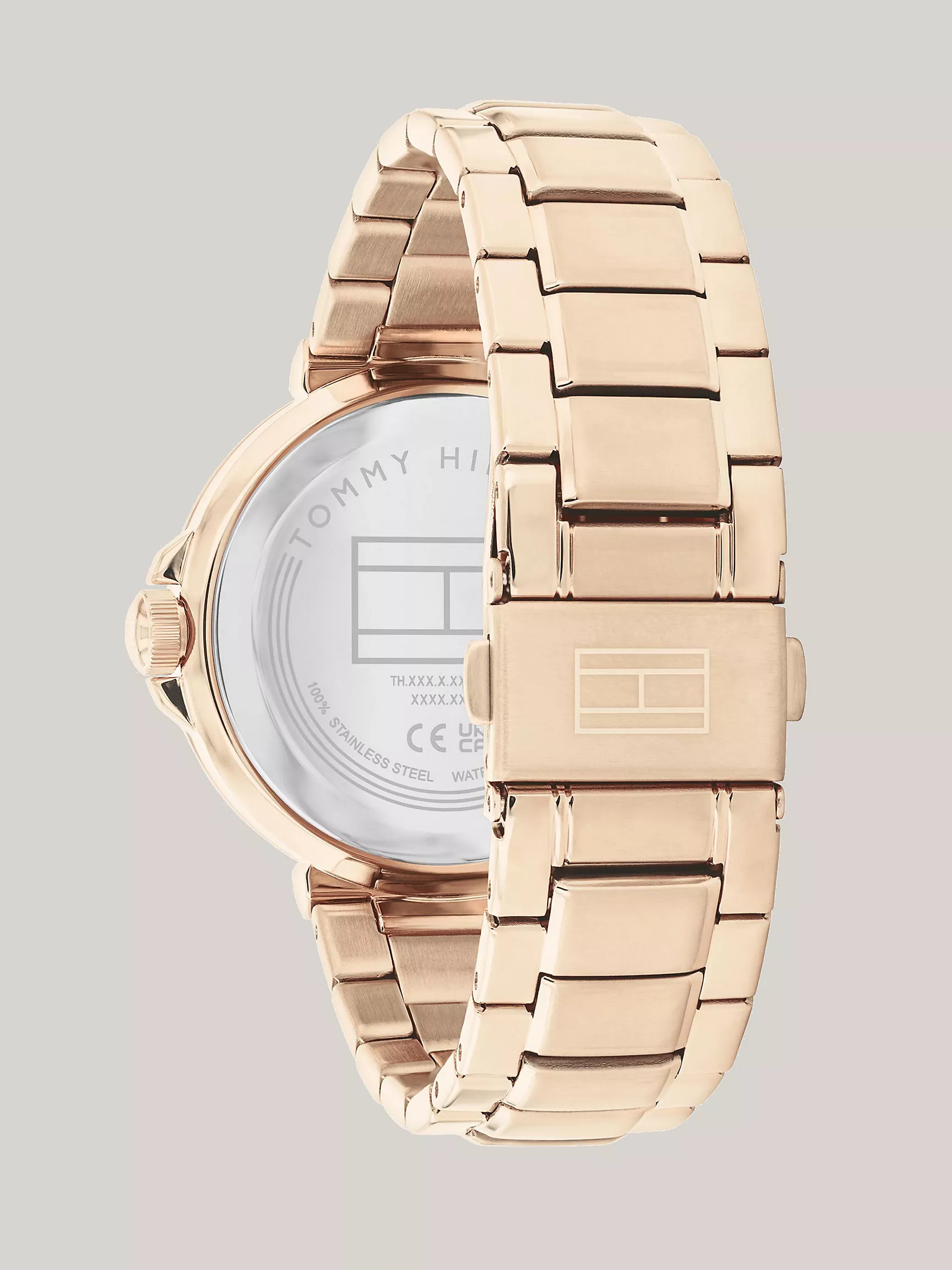 Женские часы Tommy Hilfiger, Позолоченные многофункциональные часы 38 мм