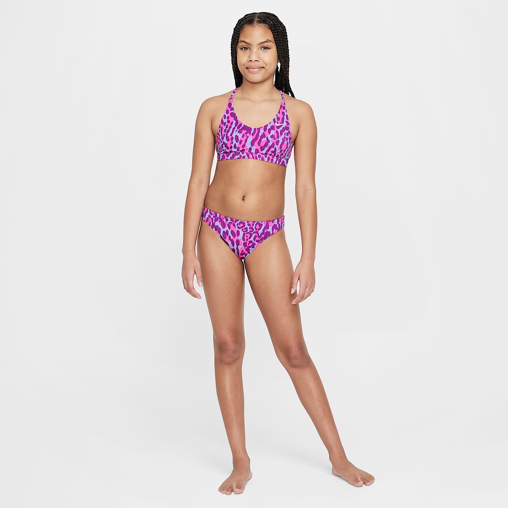 Nike Swim Big Kids' (Girls') Lace-Up Bikini Set