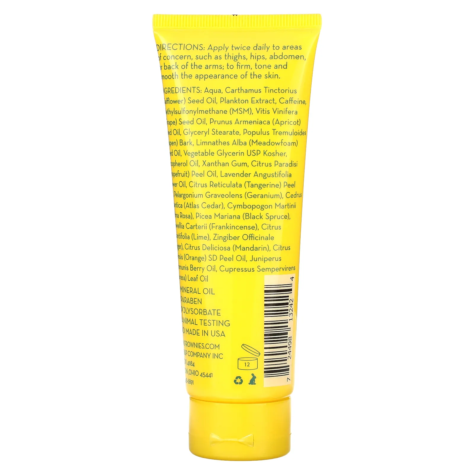 Frownies, Крем от целлюлита, 118 мл (4 унции)