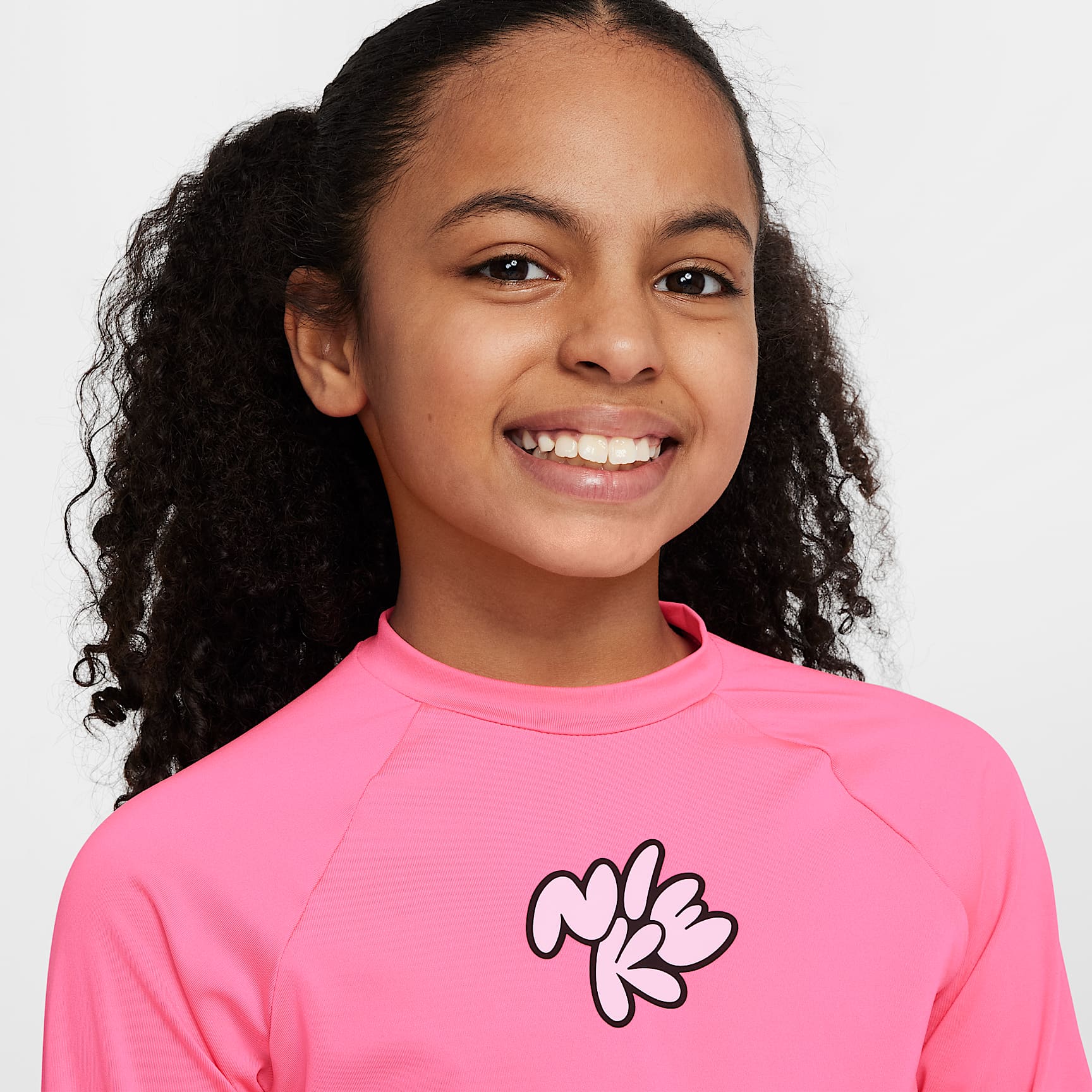 Nike Swim Big Kids' (Girls') Dri-FIT Long-Sleeve Hydroguard
