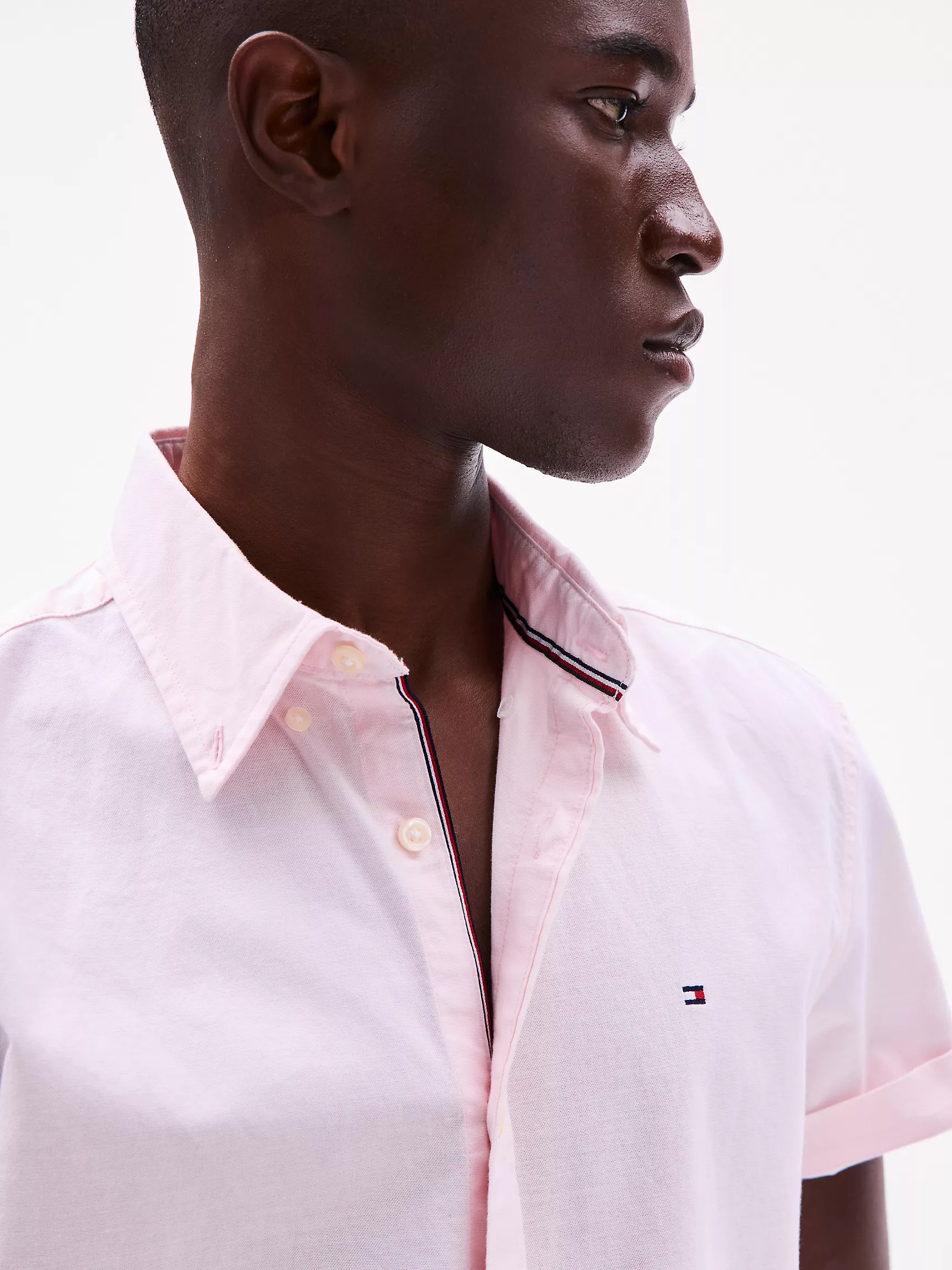 Мужская рубашка Tommy Hilfiger, Эластичная рубашка из оксфорда стандартного кроя