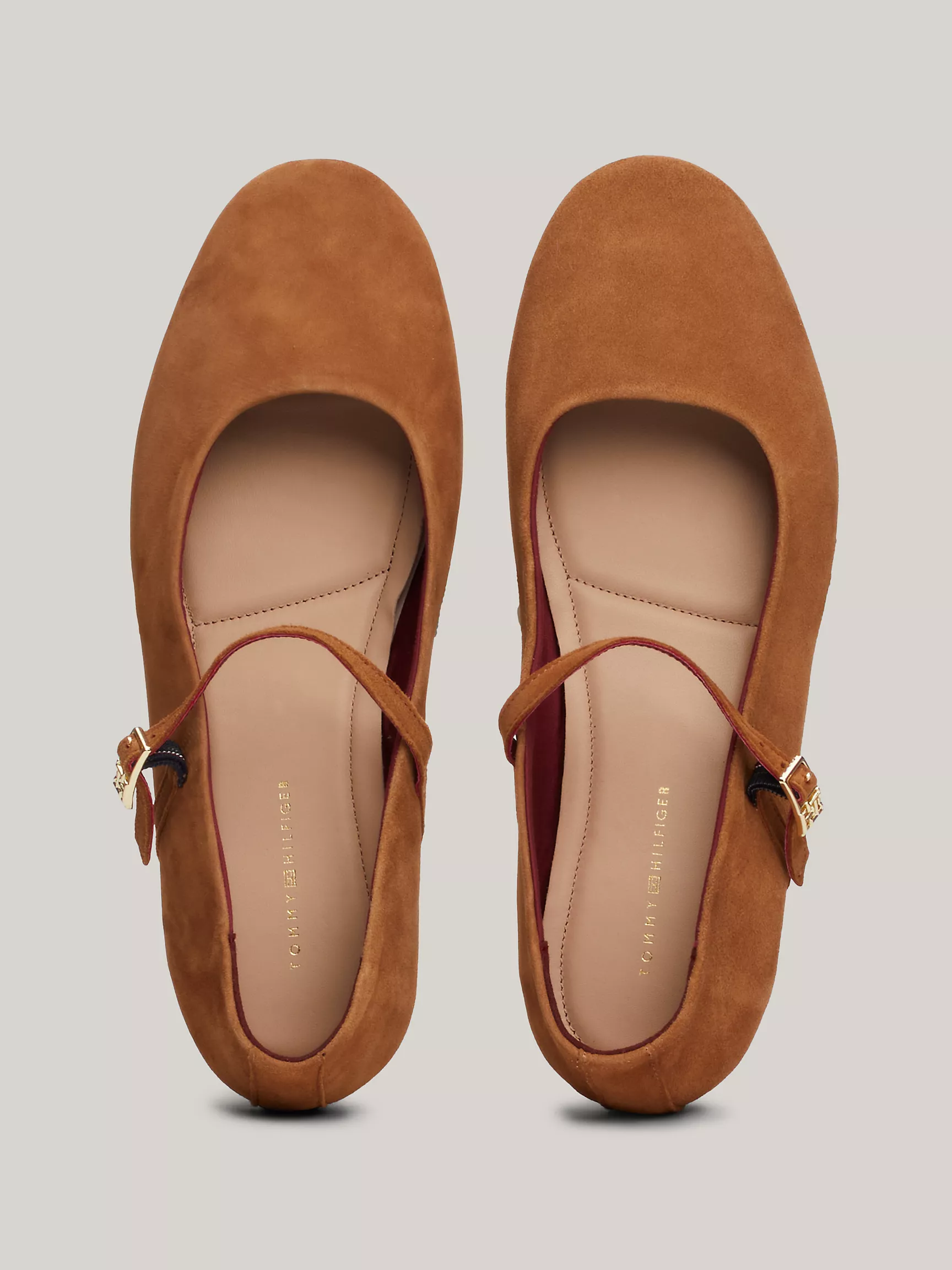 Женская обувь Tommy Hilfiger, Балетки из замши в стиле Mary Jane