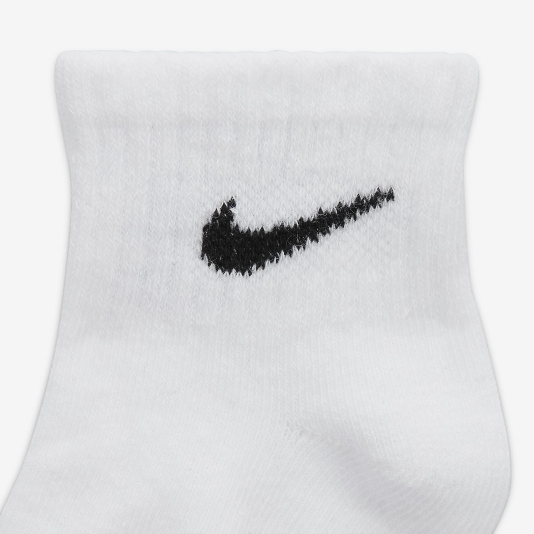 Nike Baby Swoosh Ankle Gripper Socks (3-Pairs)