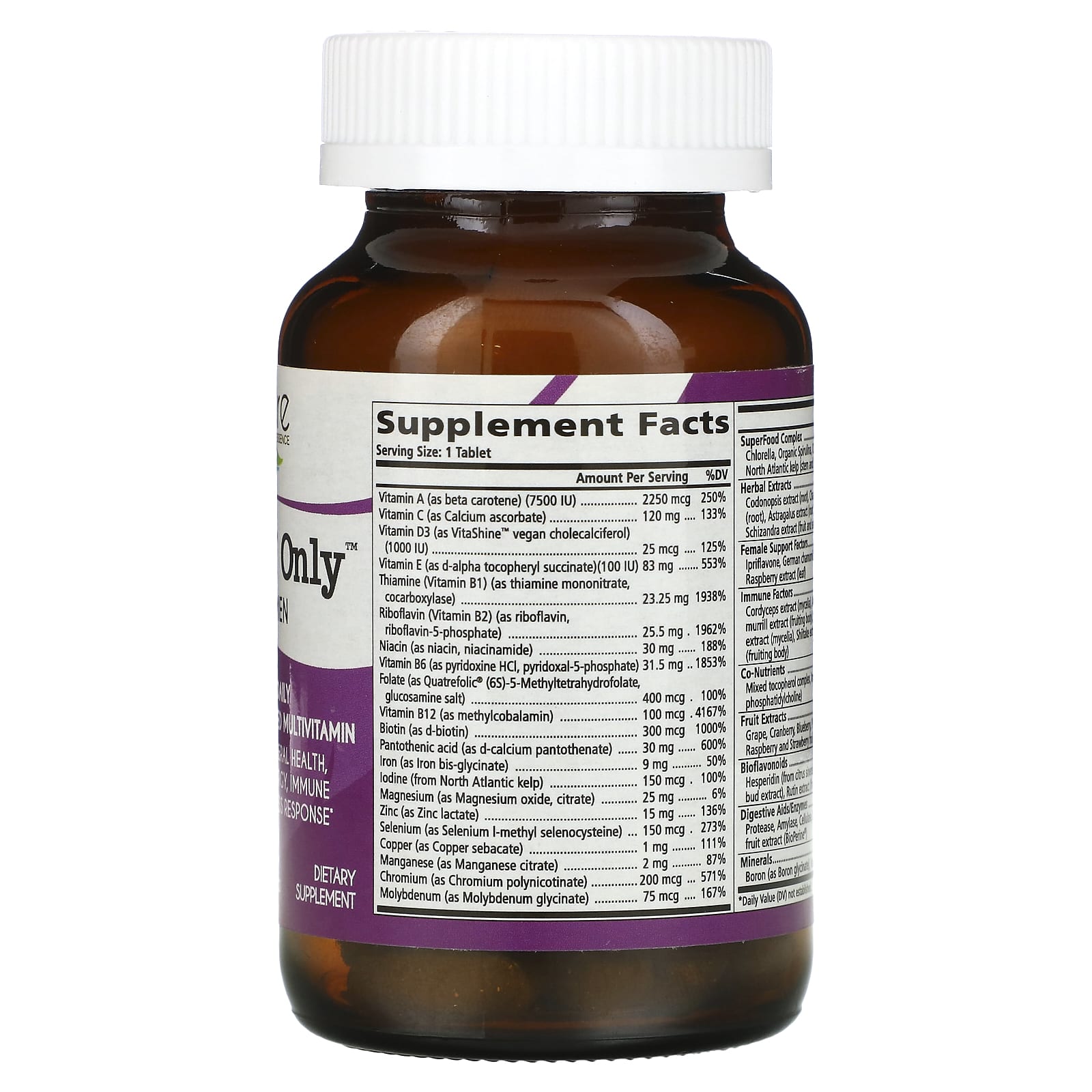 Pure Essence, One 'n' Only Women, 30 таблеток