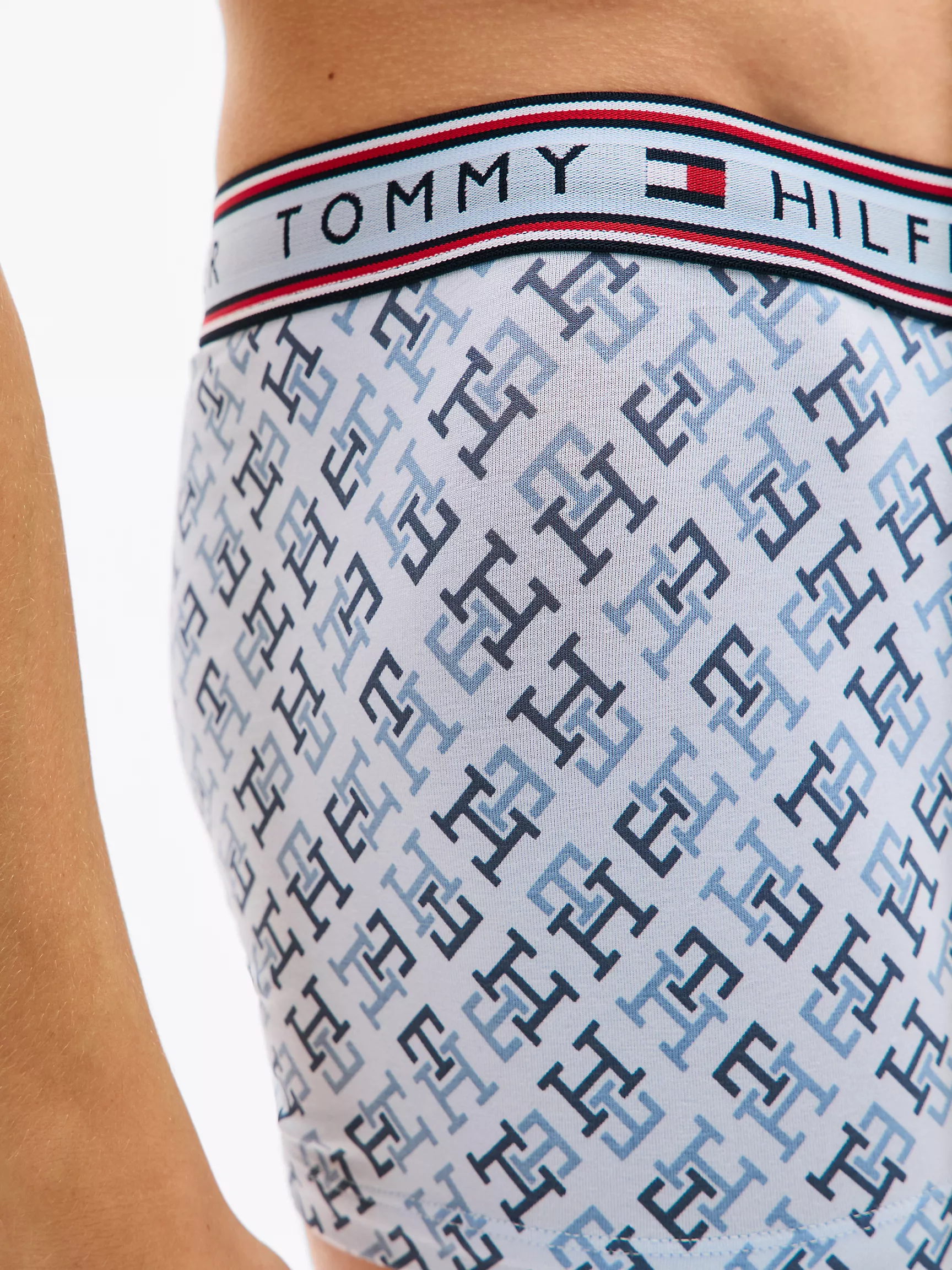 Мужское нижнее белье Tommy Hilfiger, Хлопковые эластичные трусы-боксеры (набор 3 шт.)