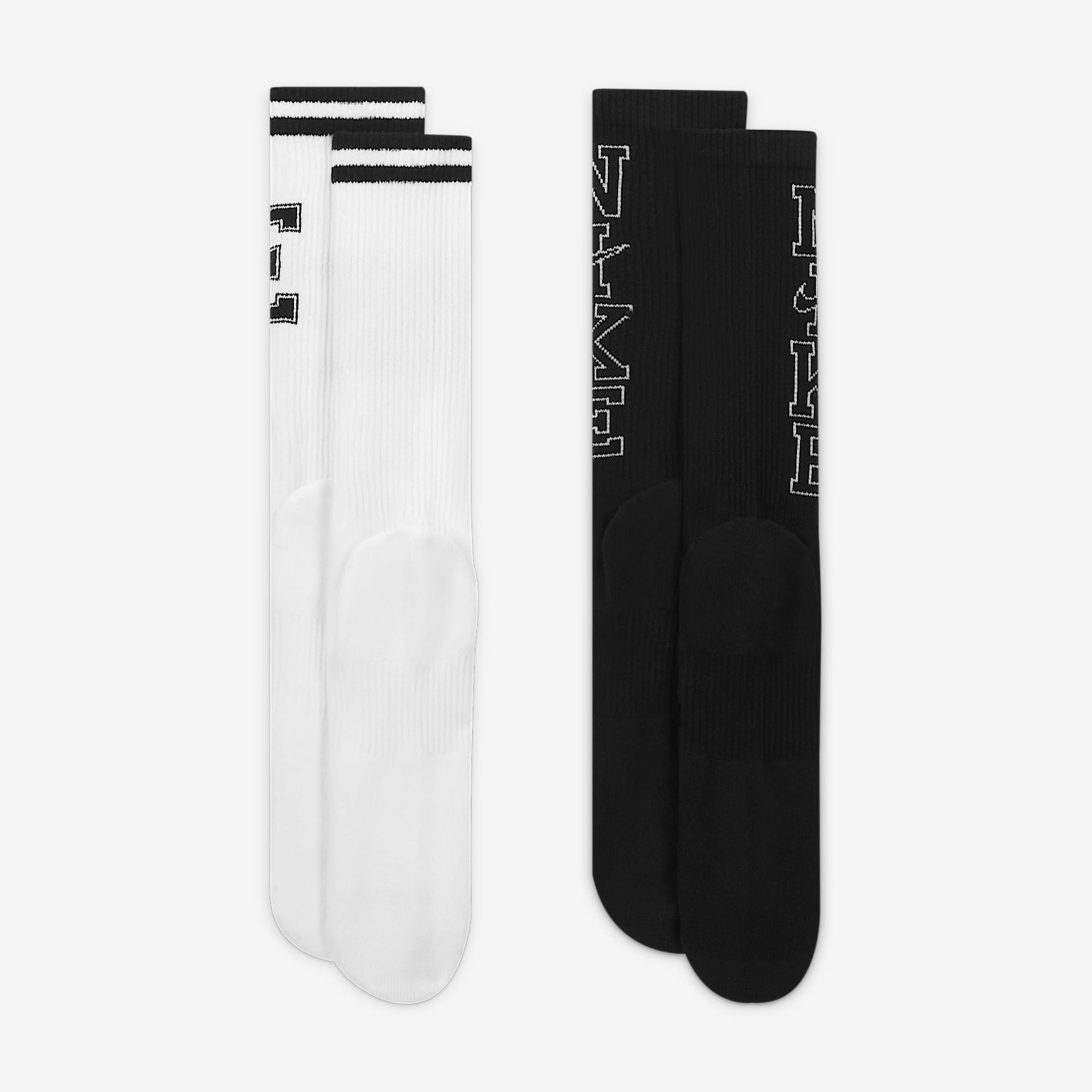 Nike Everyday Plus Cushioned Crew Training Socks (2 Pairs)