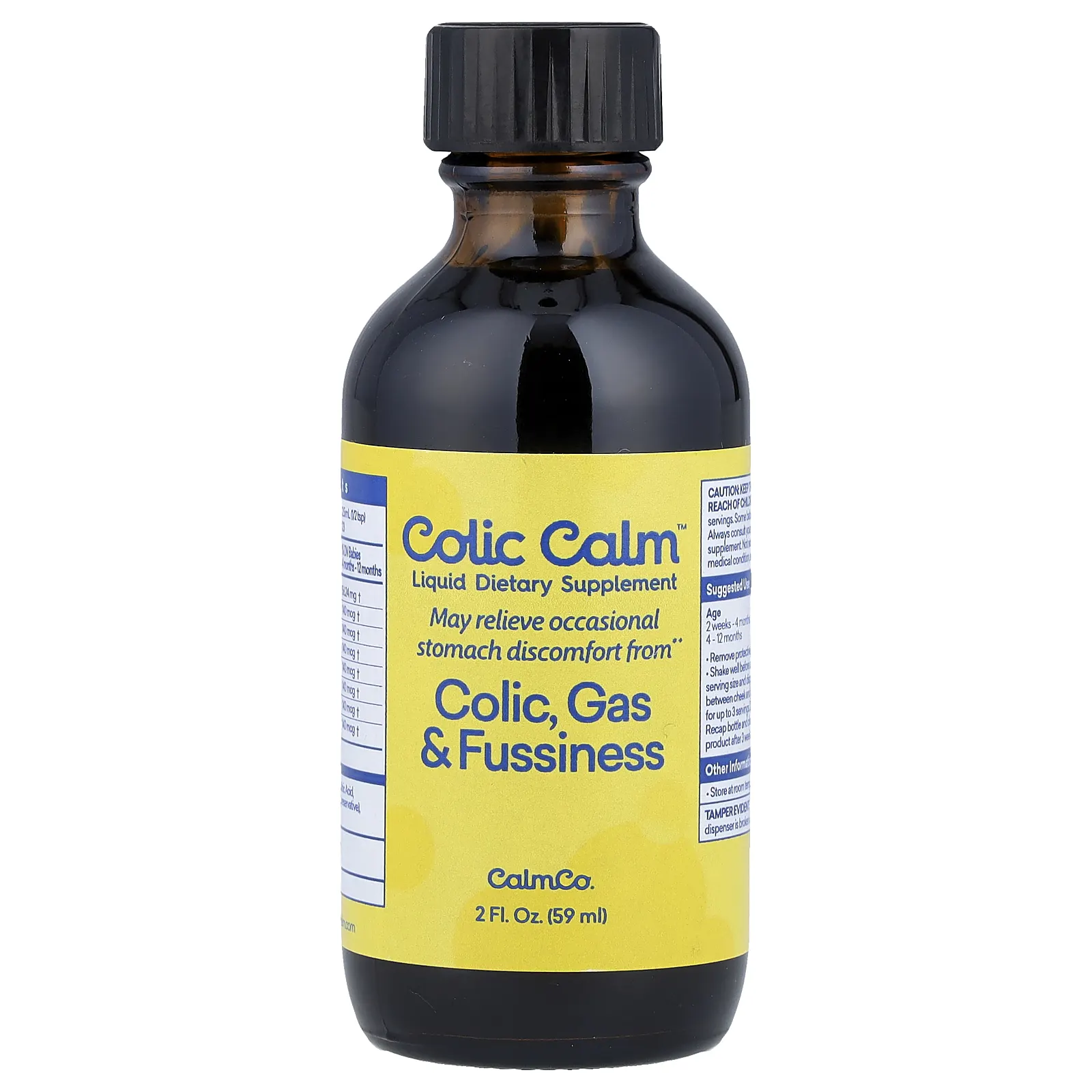 Colic Calm, Colic, средство от газообразования и нервозности, 59 мл (2 жидк. унции)