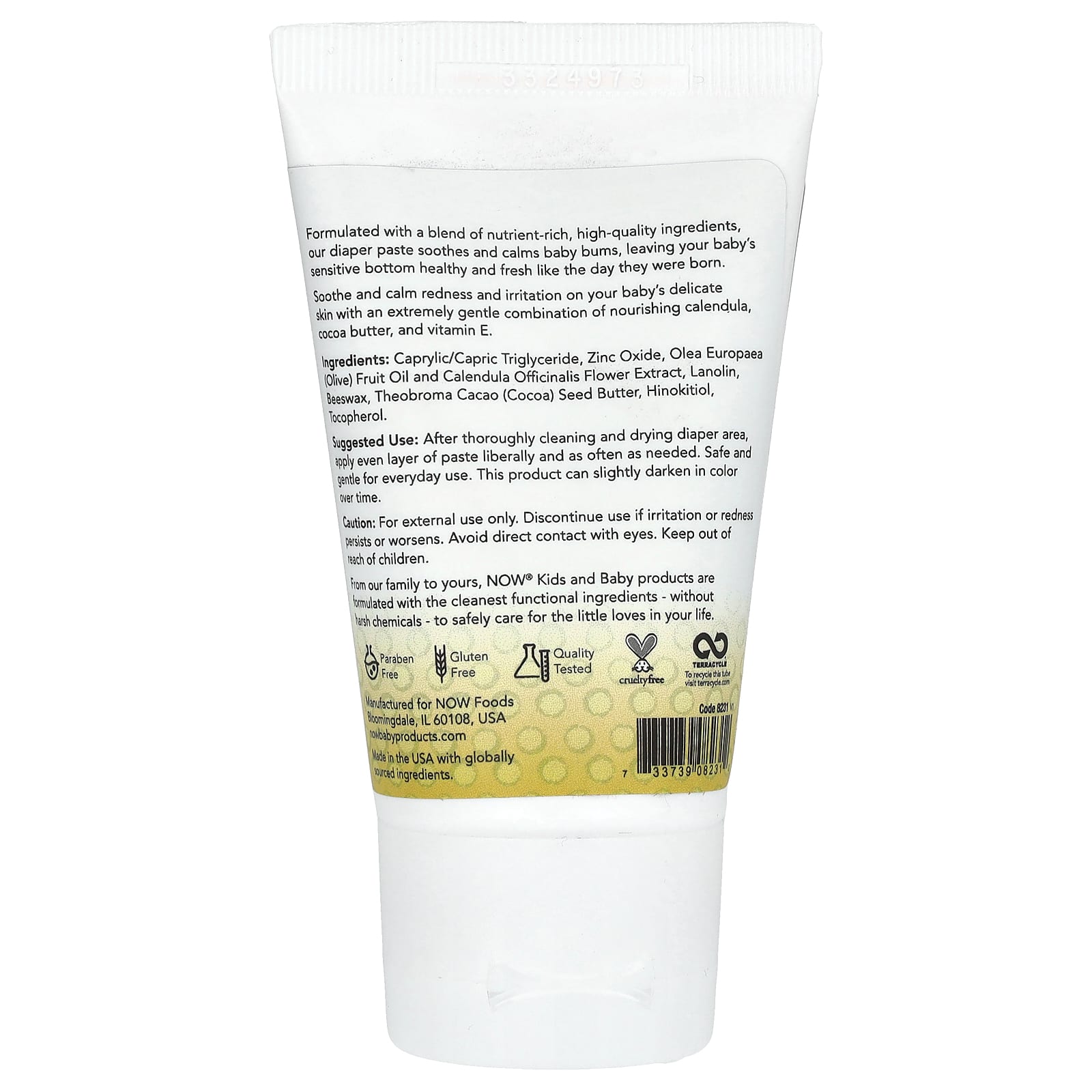 NOW Foods, масло-паста для детей, 57 г (2 унции)