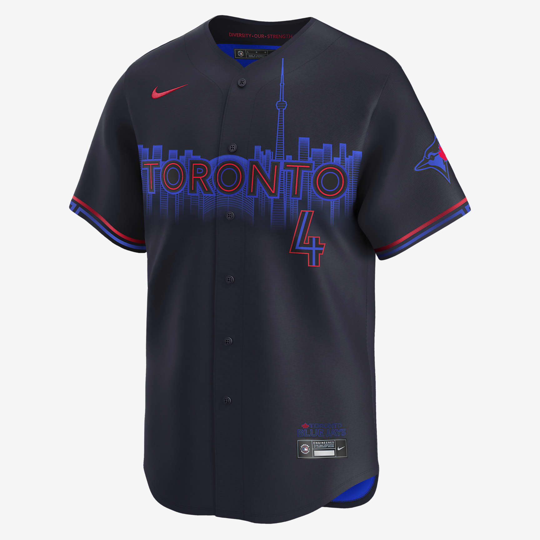 George Springer Toronto Blue Jays City Connect Men's Nike Dri-FIT ADV MLB Limited Jersey