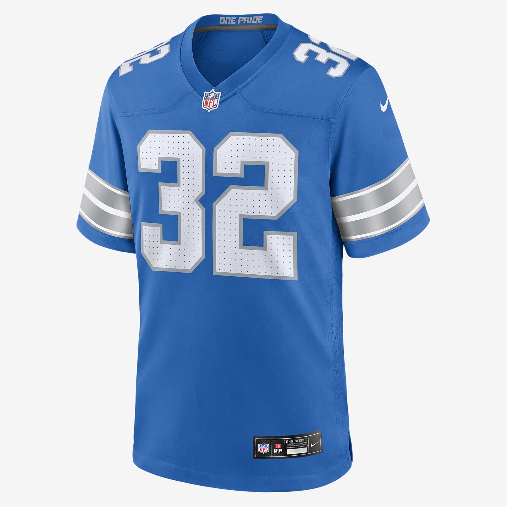 Aidan Hutchinson Detroit Lions Men's Nike NFL Game Football Jersey