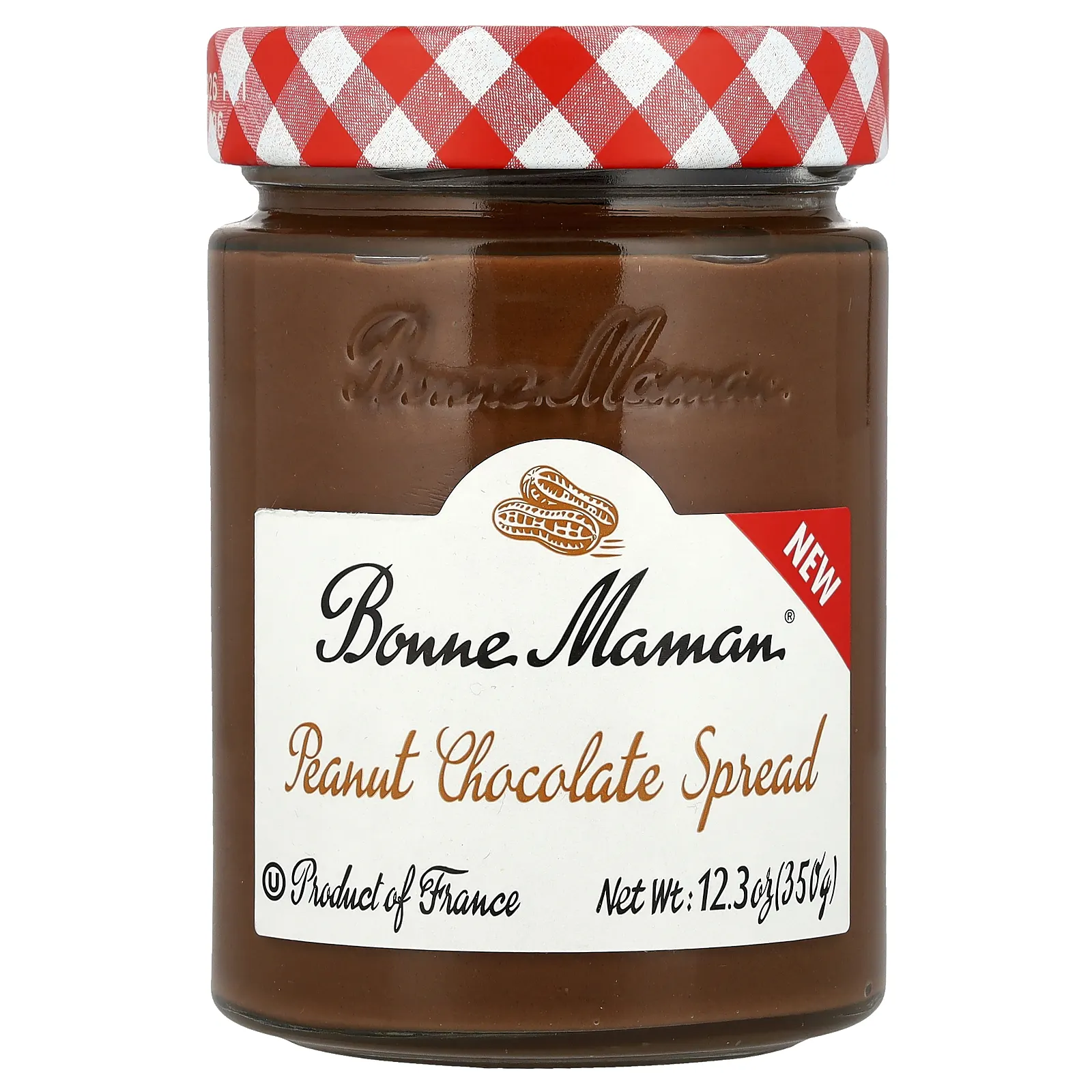 Bonne Maman, Арахисовый шоколад, 350 г (12,3 унции)