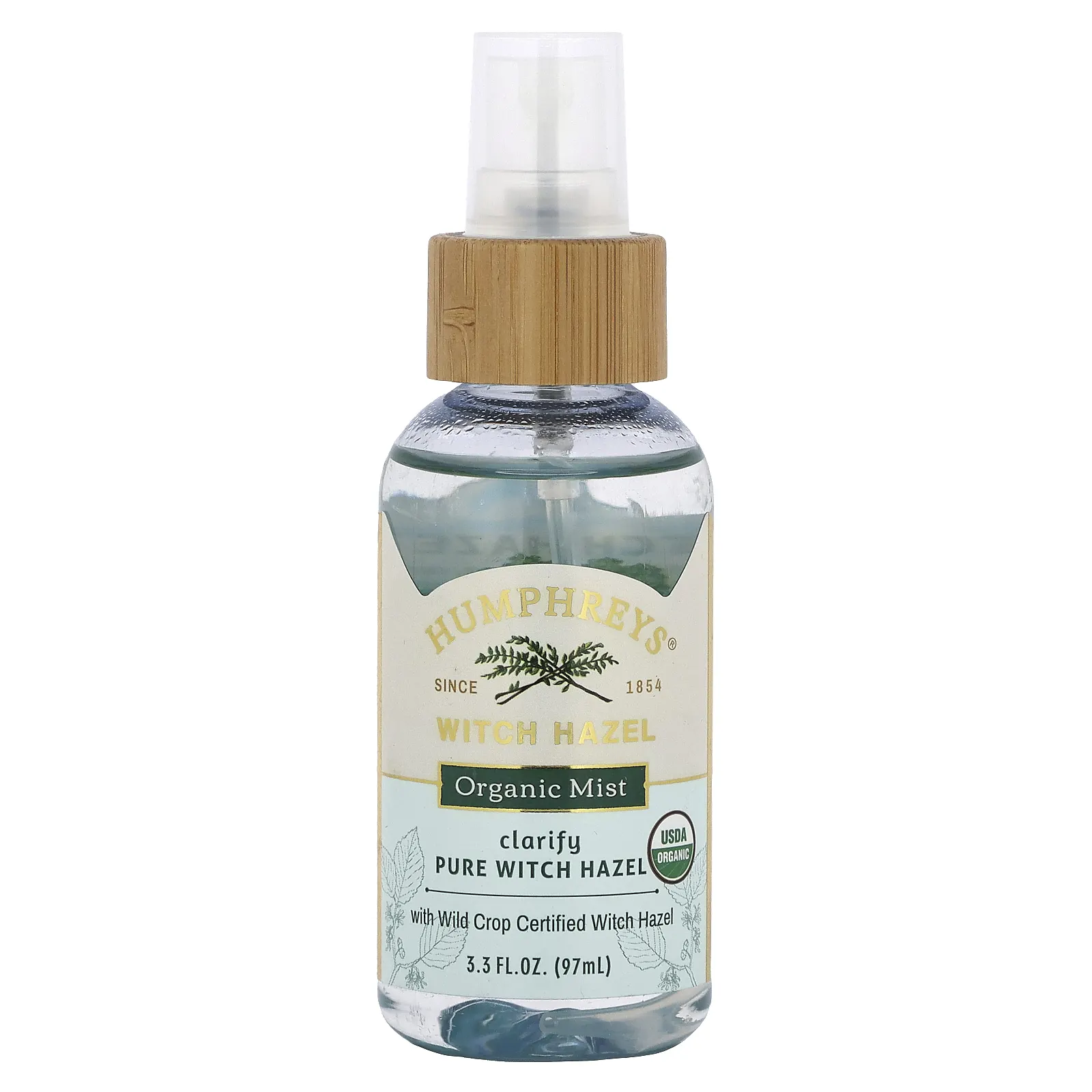 Humphreys, Witch Hazel, органический спрей, 97 мл (3,3 жидк. Унции)