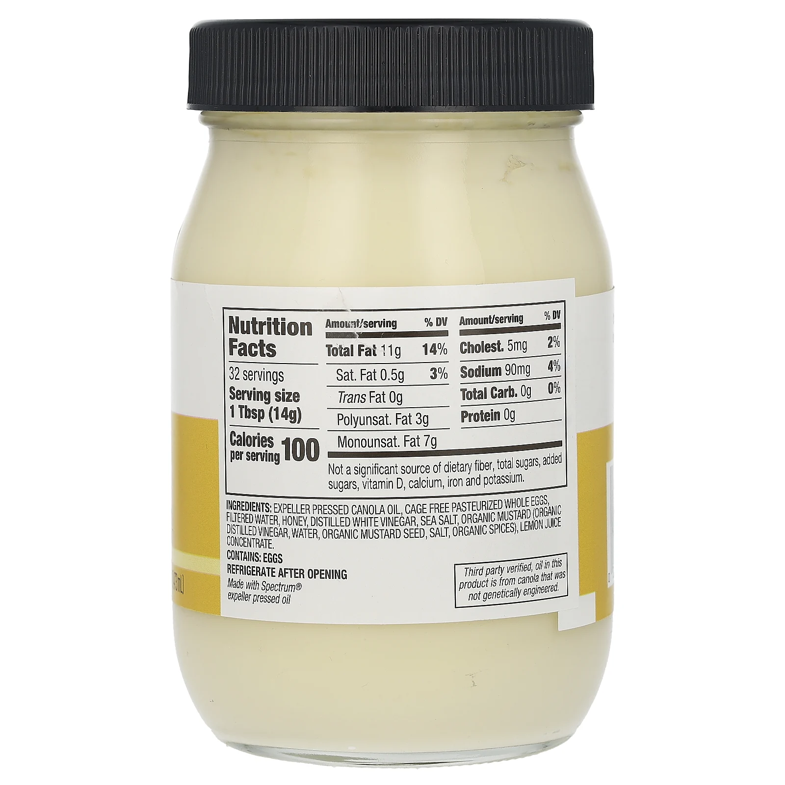 Spectrum Culinary, майонез канола, 473 мл (16 жидк. унций)