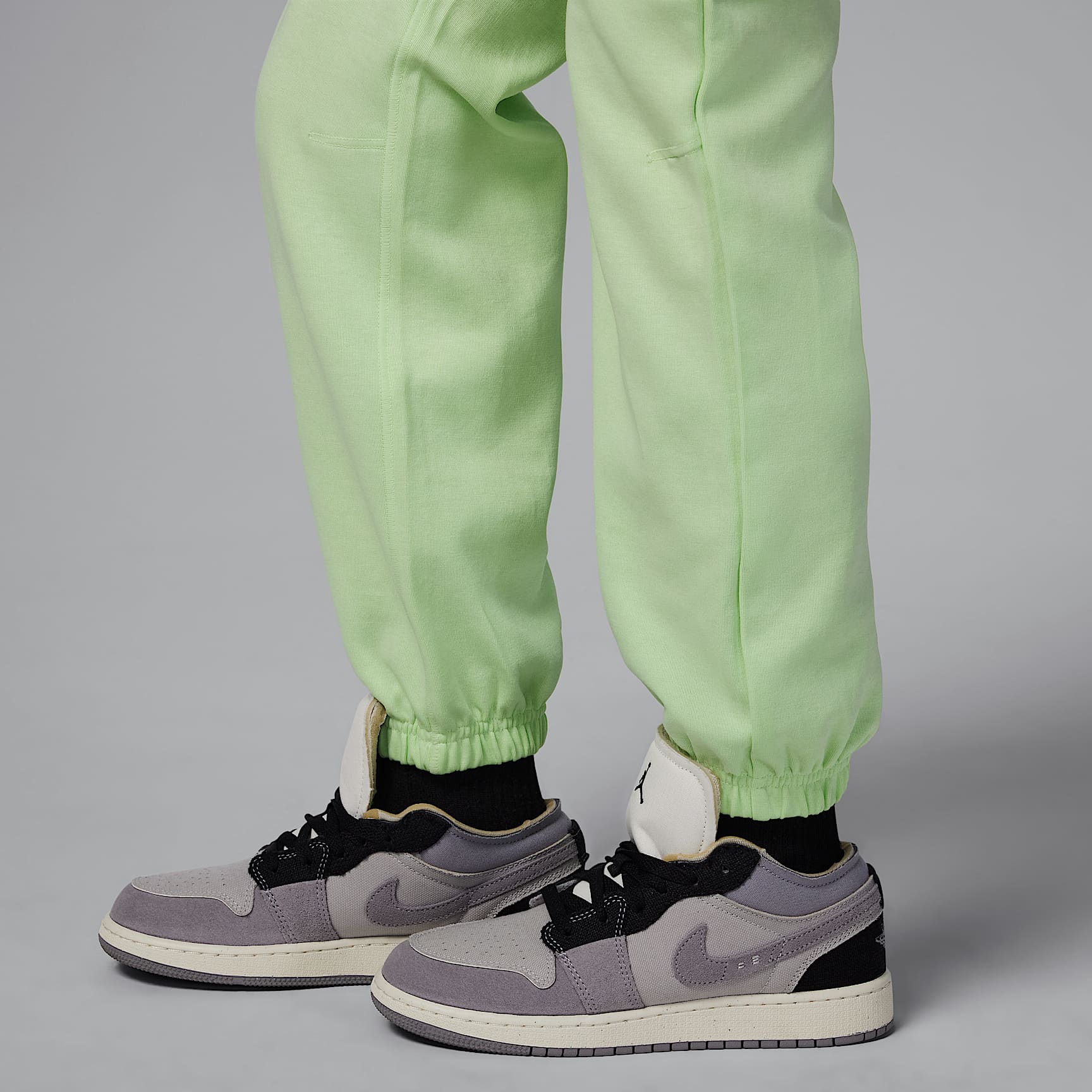 Jordan Dri-FIT Sport Big Kids' Statement Hoop Fleece Pants