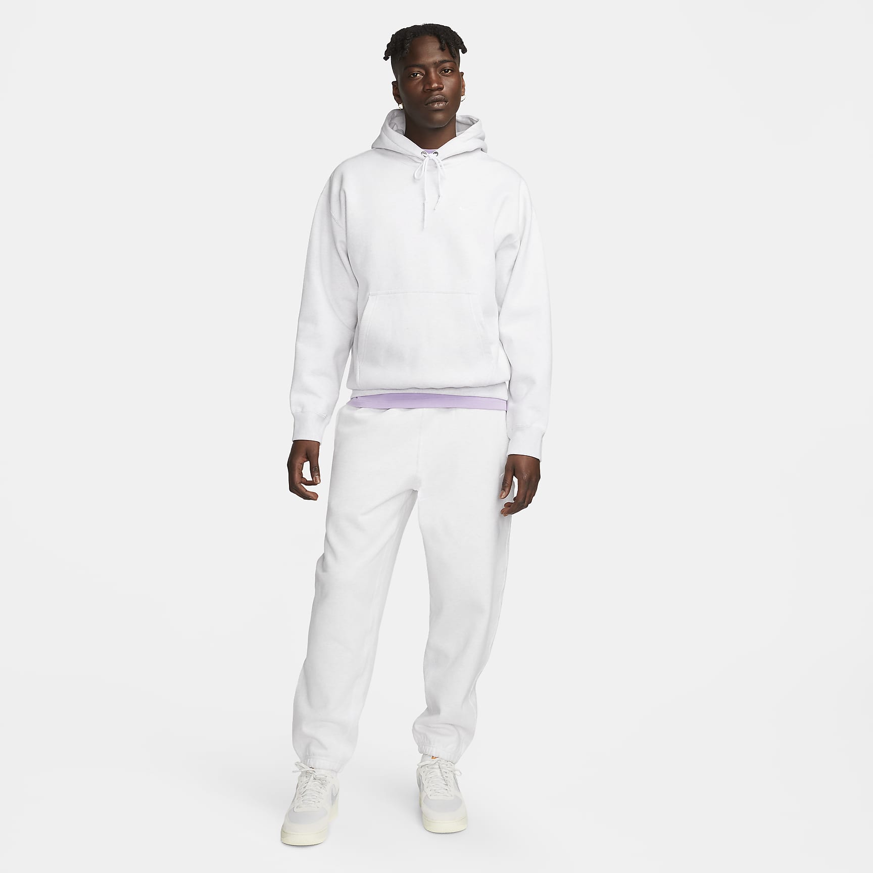 Nike Solo Swoosh Men's Fleece Pullover Hoodie