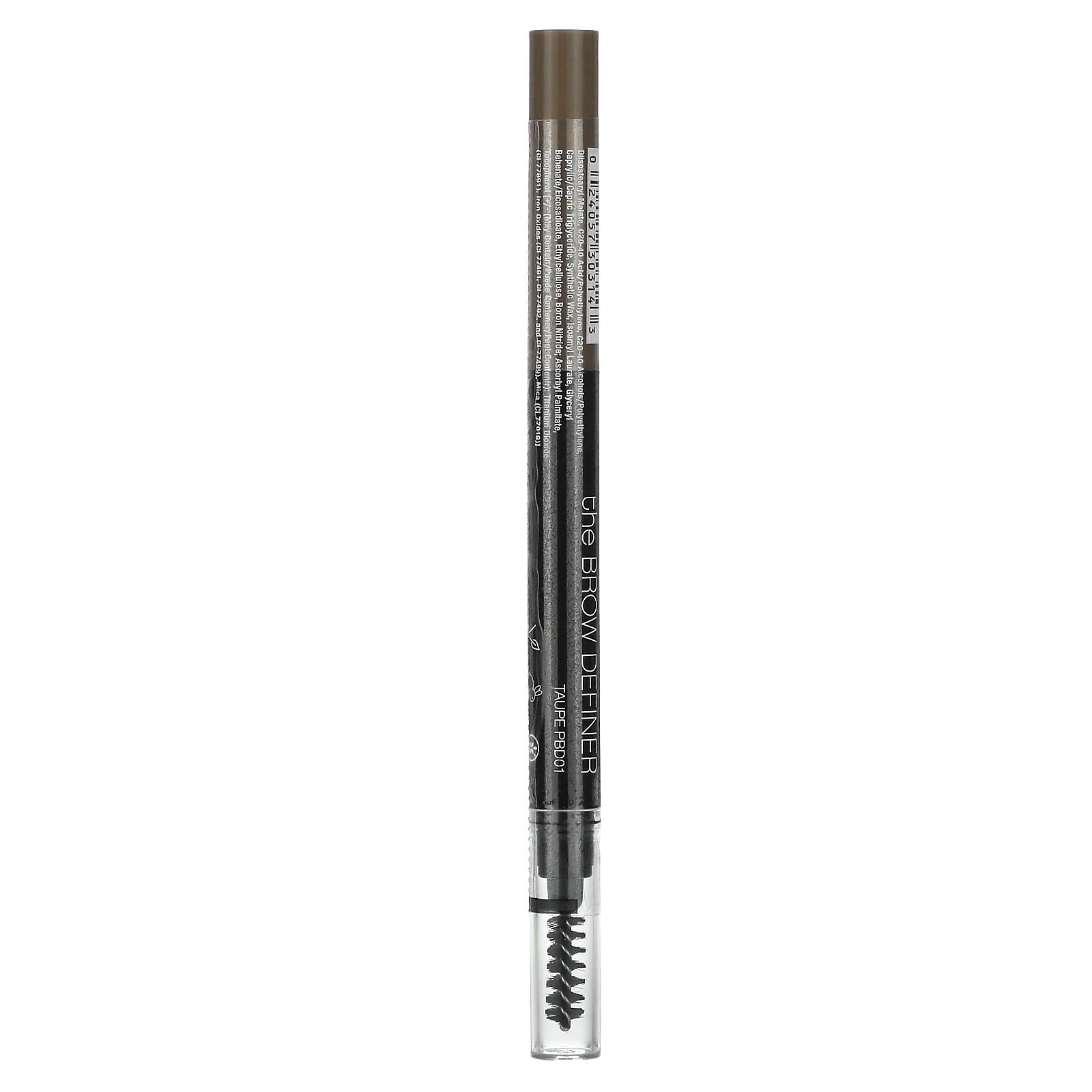 Palladio, The Brow Definer, карандаш для бровей, выдвижной, коричневый PBD01, 0,24 г (0,0084 унции)
