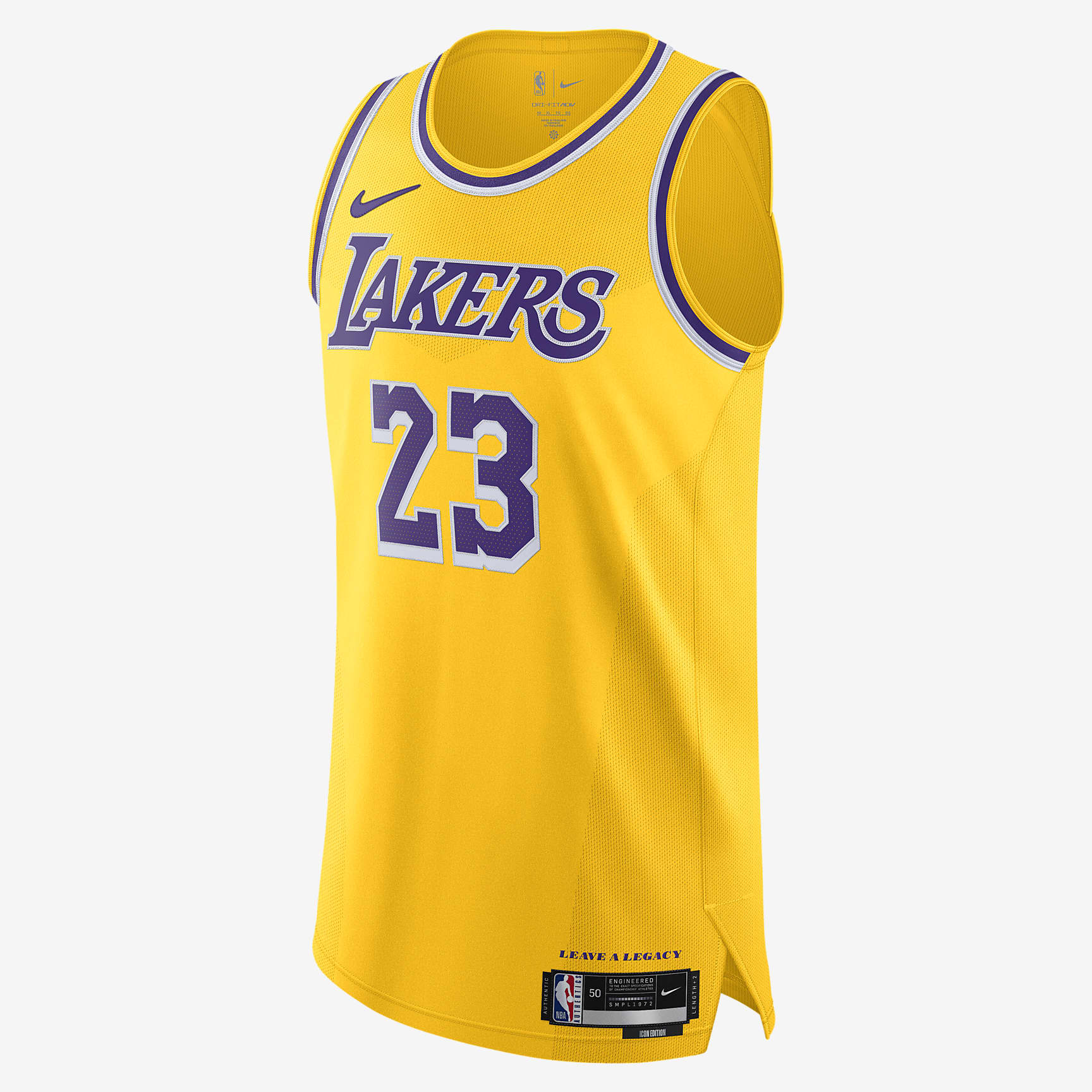 Los Angeles Lakers Icon Edition 2022/23 Men's Nike Dri-FIT ADV NBA Authentic Jersey
