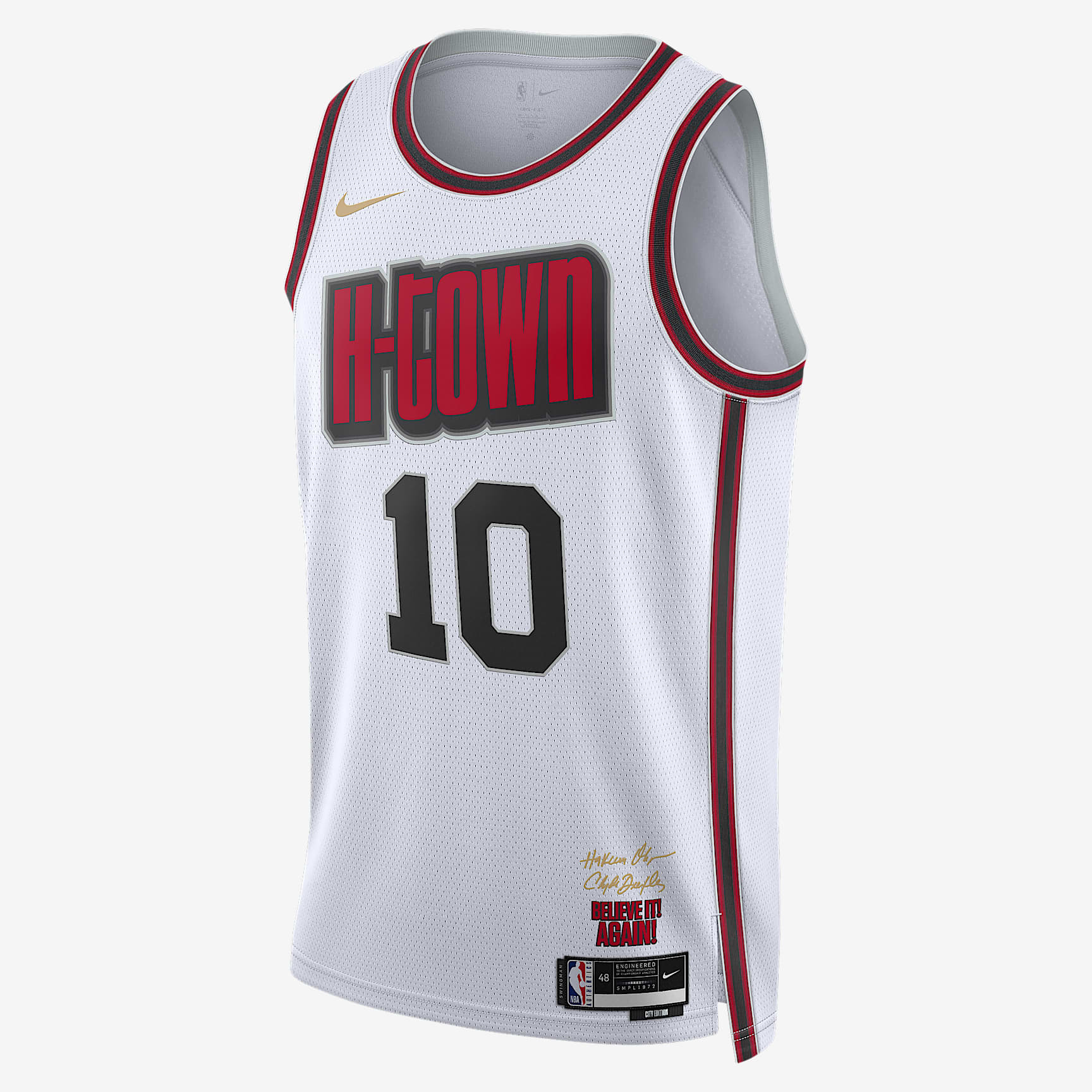 Jabari Smith Jr. Houston Rockets 2024/25 City Edition Men's Nike Dri-FIT NBA Swingman Jersey