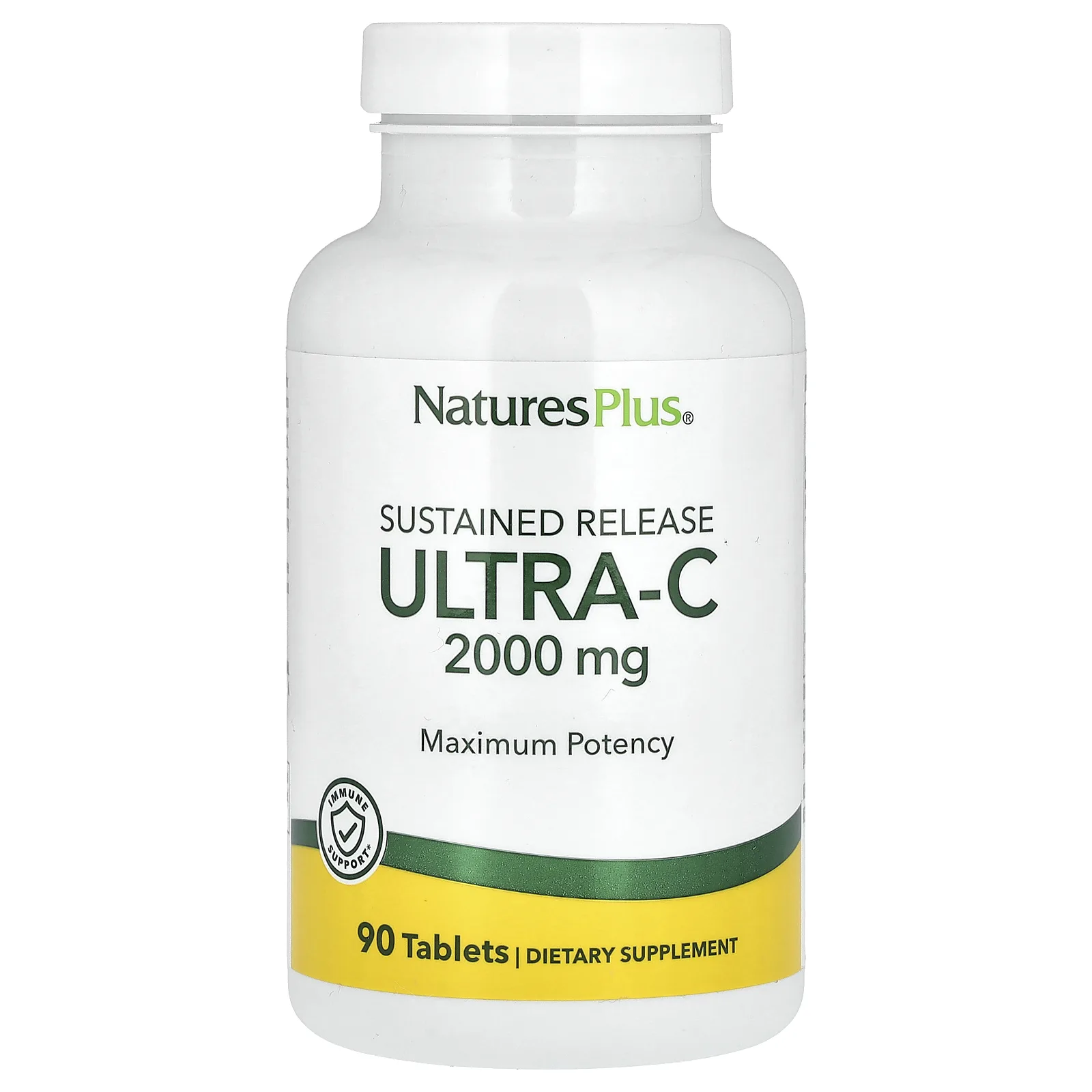 NaturesPlus, Ultra-C, 2000 мг, 90 таблеток