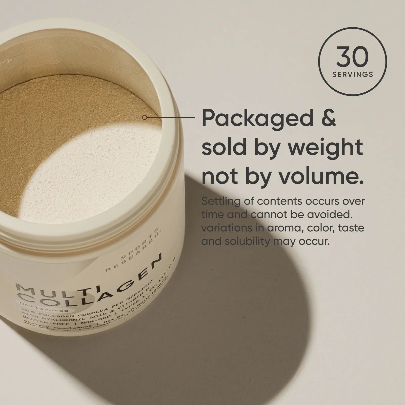 Sports Research, мультиколлагеновый комплекс, с нейтральным вкусом, 302 г (10,65 унций)