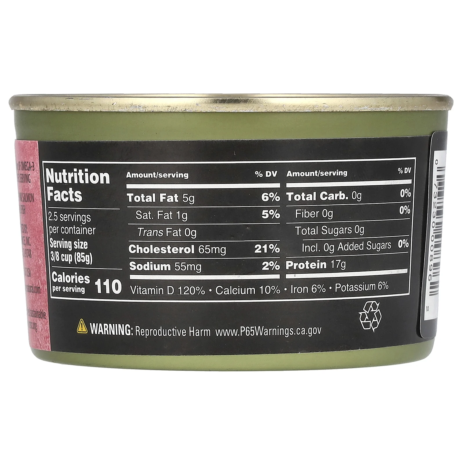 Crown Prince Natural, горбуша, дикого улова, 213 г (7,5 унции)