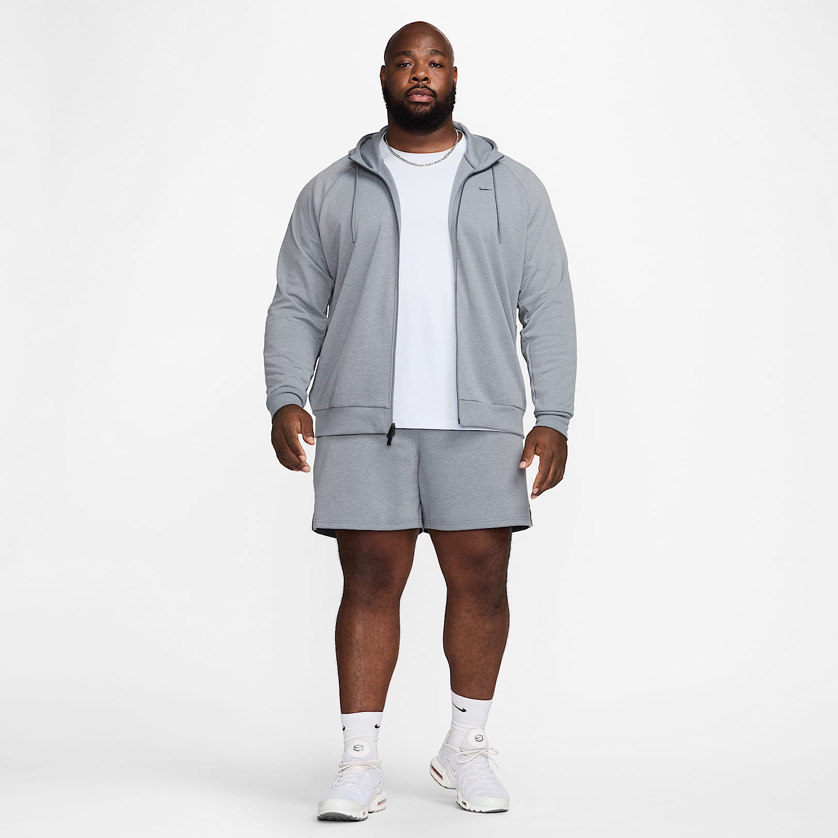 Nike Primary Fleece Men's Dri-FIT UV Full-Zip Performance Hoodie