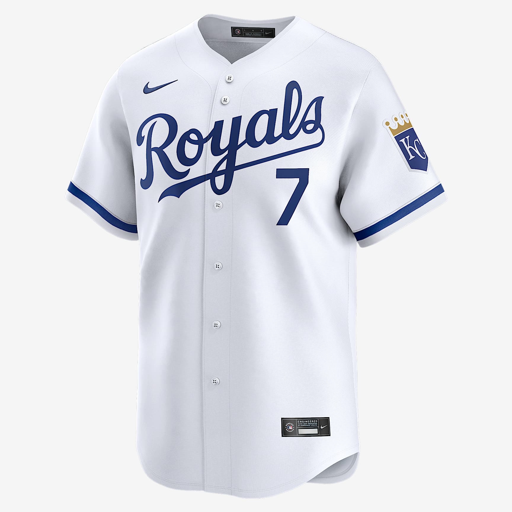 Bobby Witt Jr. Kansas City Royals Men's Nike Dri-FIT ADV MLB Limited Jersey