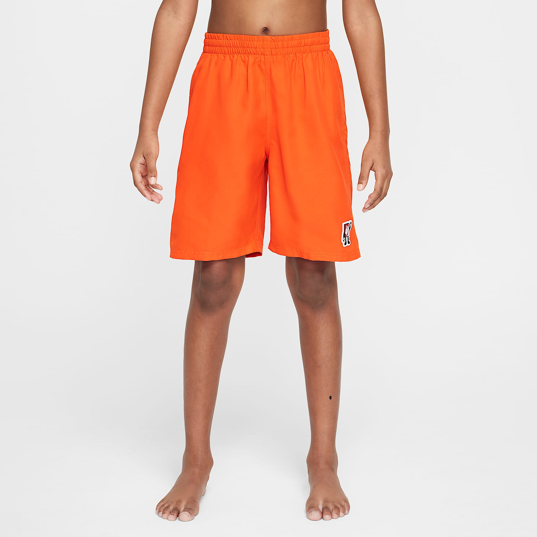 Nike Swim Breaker Big Kids' (Boys') 7" Brief-Lined Volley Shorts