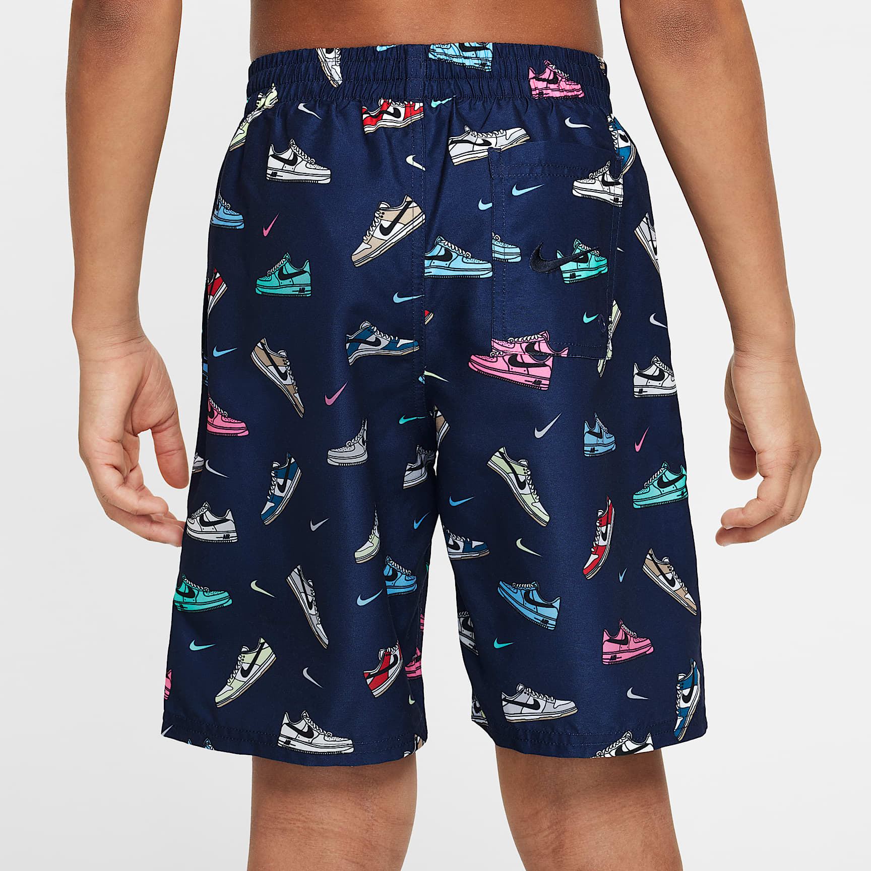 Nike Swim Breaker Big Kids' (Boys') 7" Brief-Lined Volley Shorts