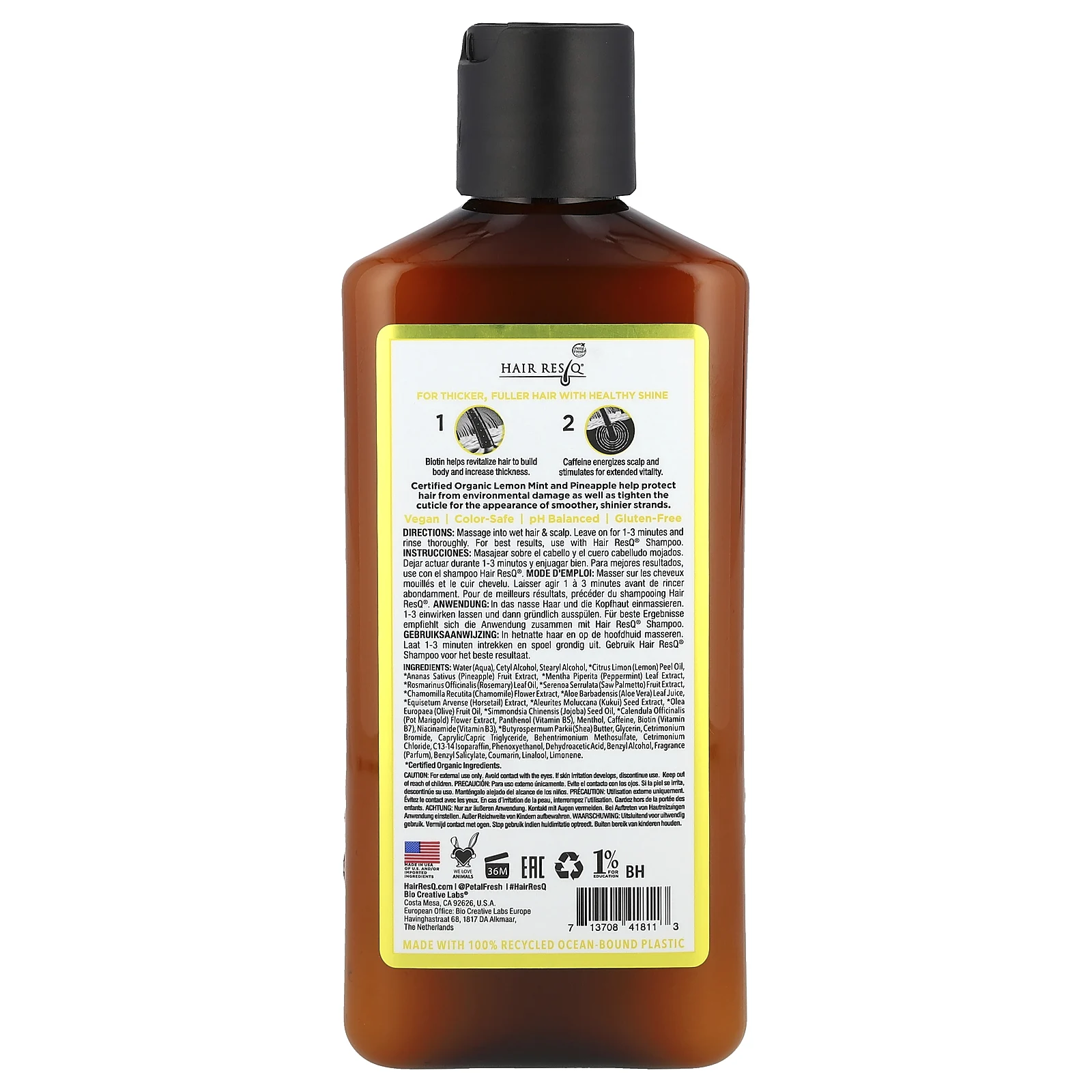 Petal Fresh, Hair ResQ® Thickening Treatment, невесомый кондиционер, для истонченных волос, 355 мл (12 жидк. унц.)