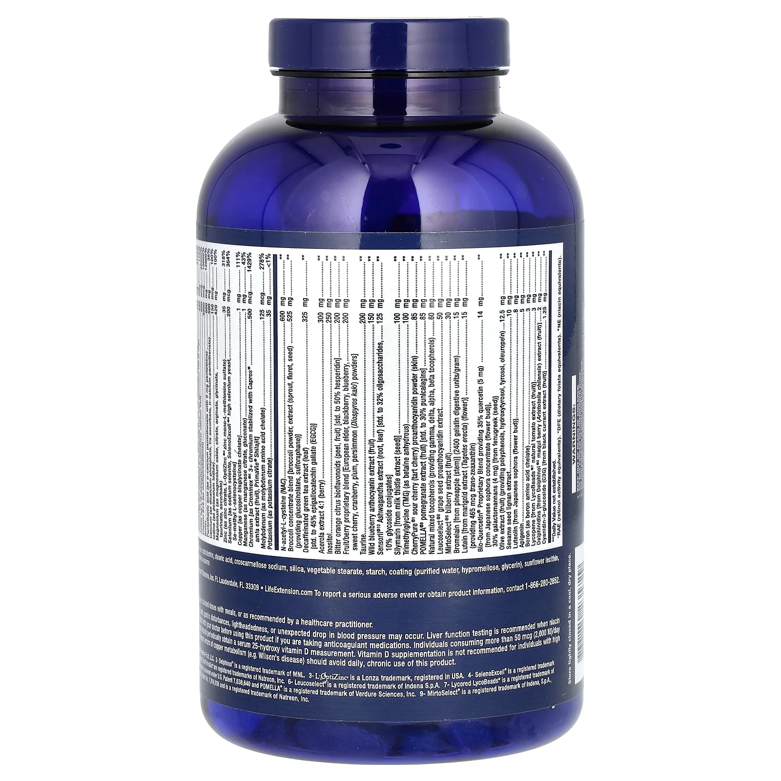 Таблетки Life Extension Mix с дополнительным ниацином, 240 таблеток