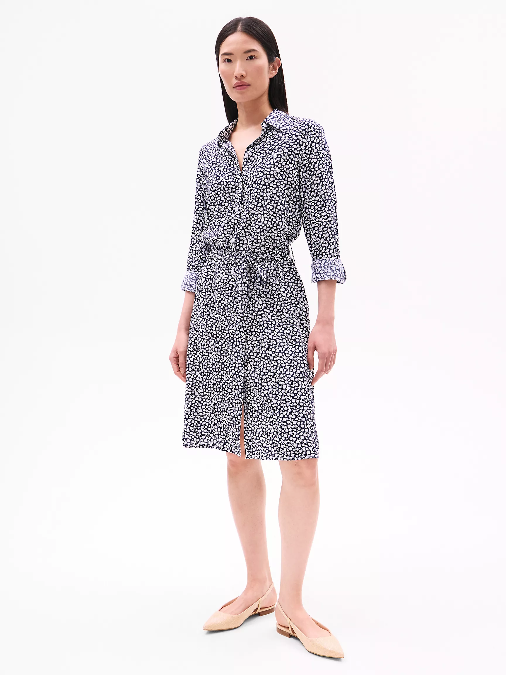 Женское платье Tommy Hilfiger, Платье-рубашка с цветочным принтом