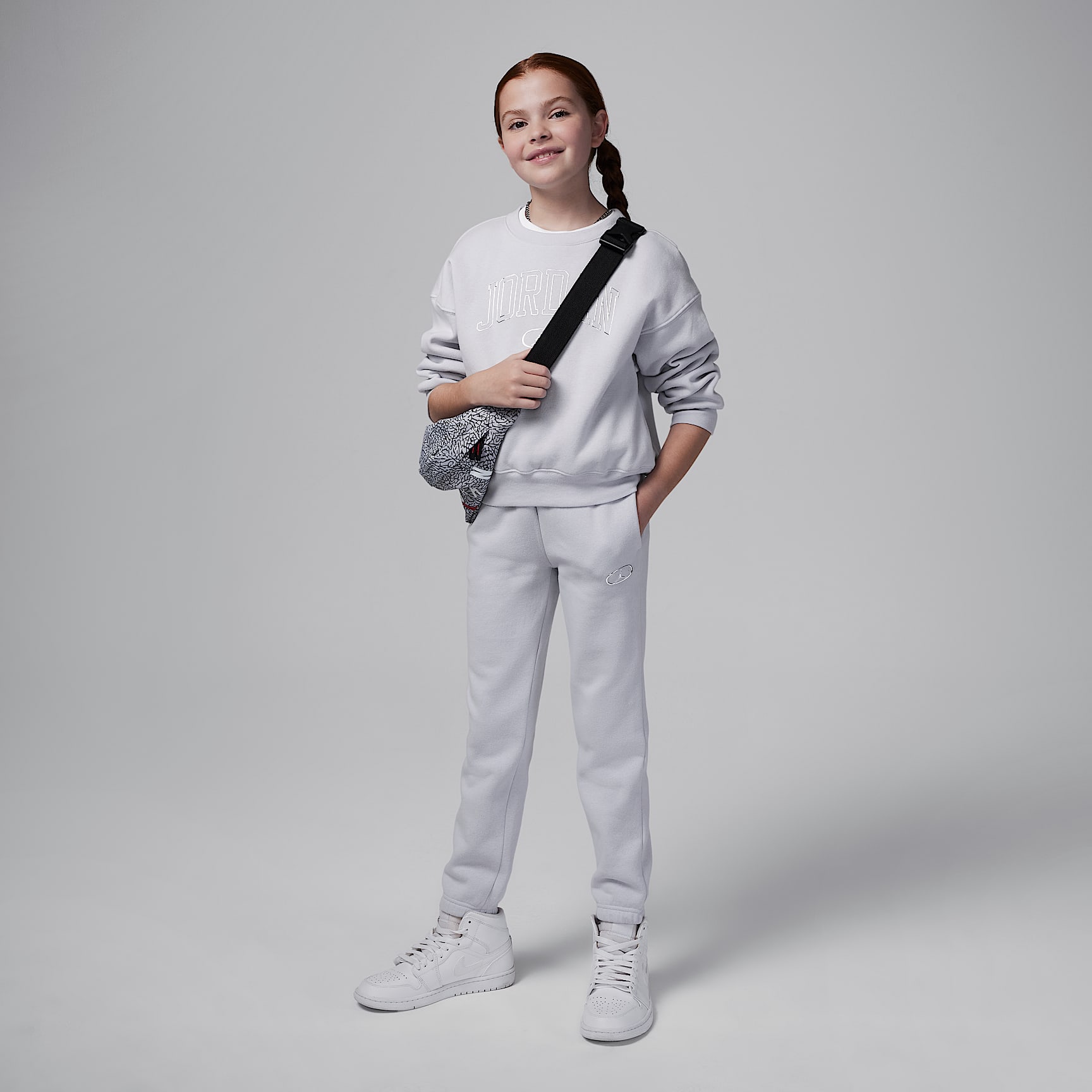 Jordan 1st Baby Blue Big Kids' Pants