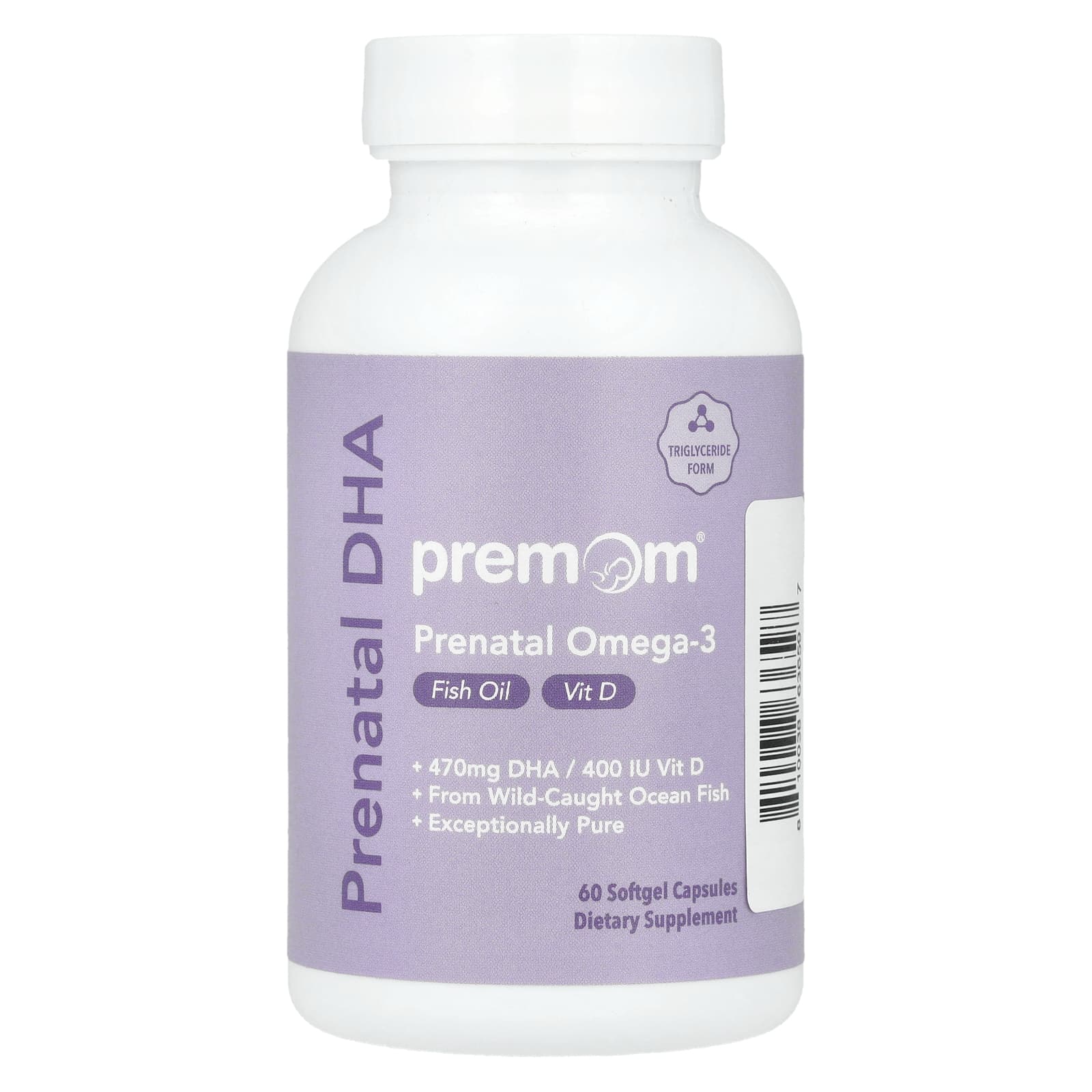 Premom, ДГК для беременных, 60 мягких капсул