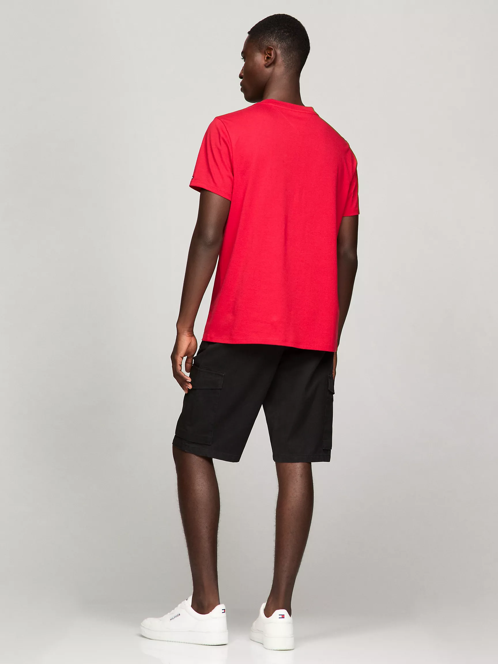 Мужская футболка Tommy Hilfiger, Футболка с университетским монограммным логотипом