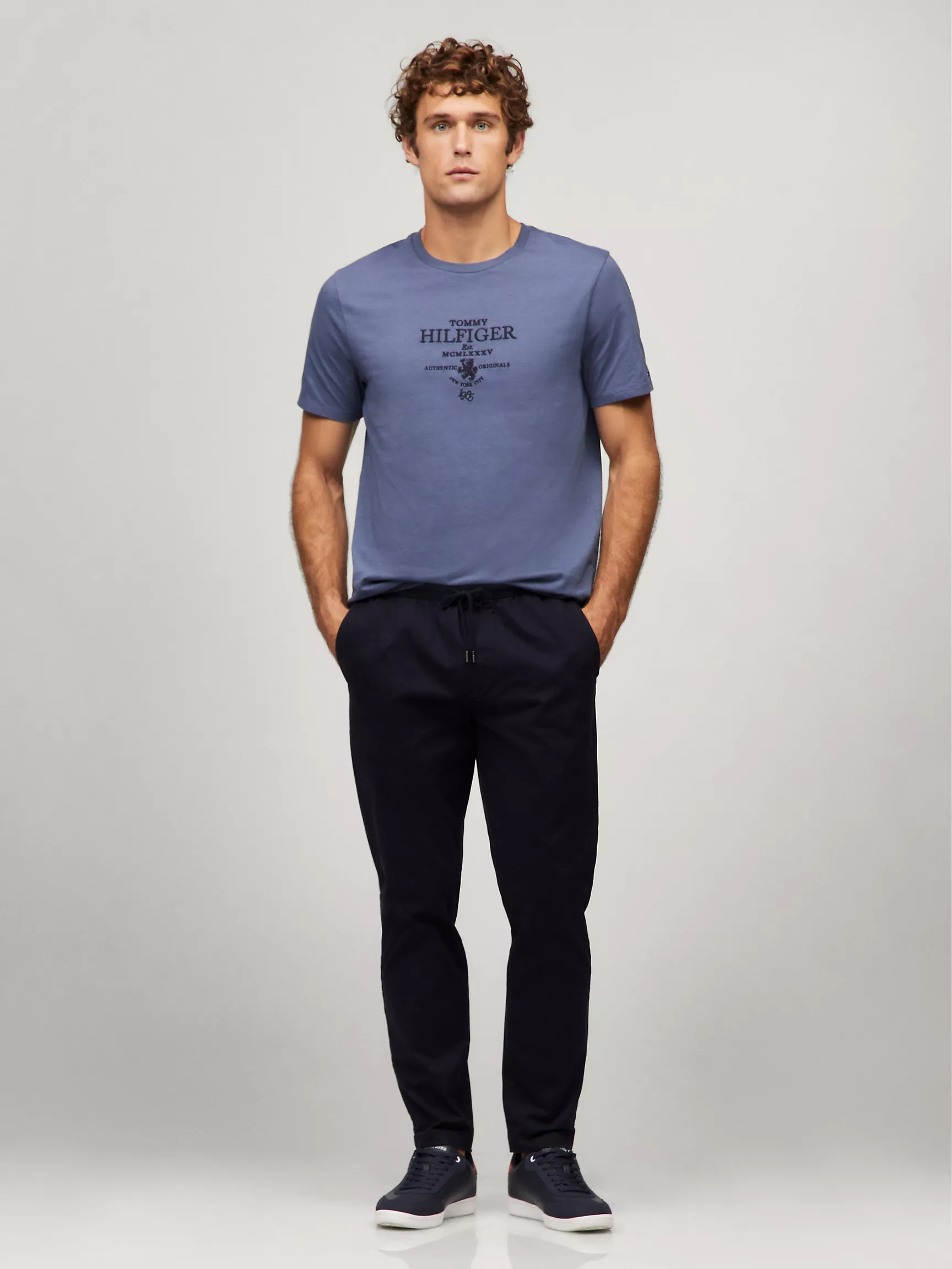 Мужская футболка Tommy Hilfiger, Футболка с логотипом Tommy Heritage