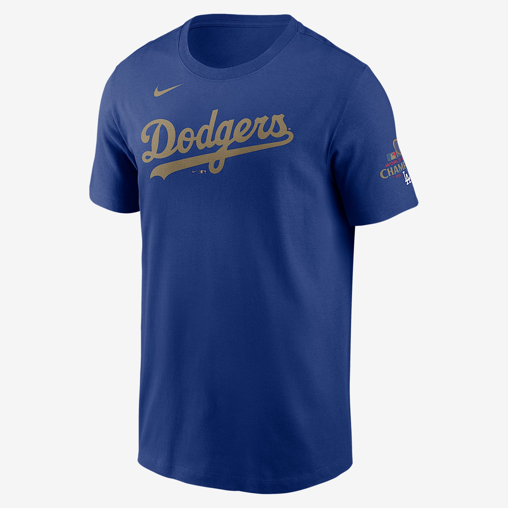 Freddie Freeman Los Angeles Dodgers 2024 World Series Champions Gold Men's Nike MLB T-Shirt