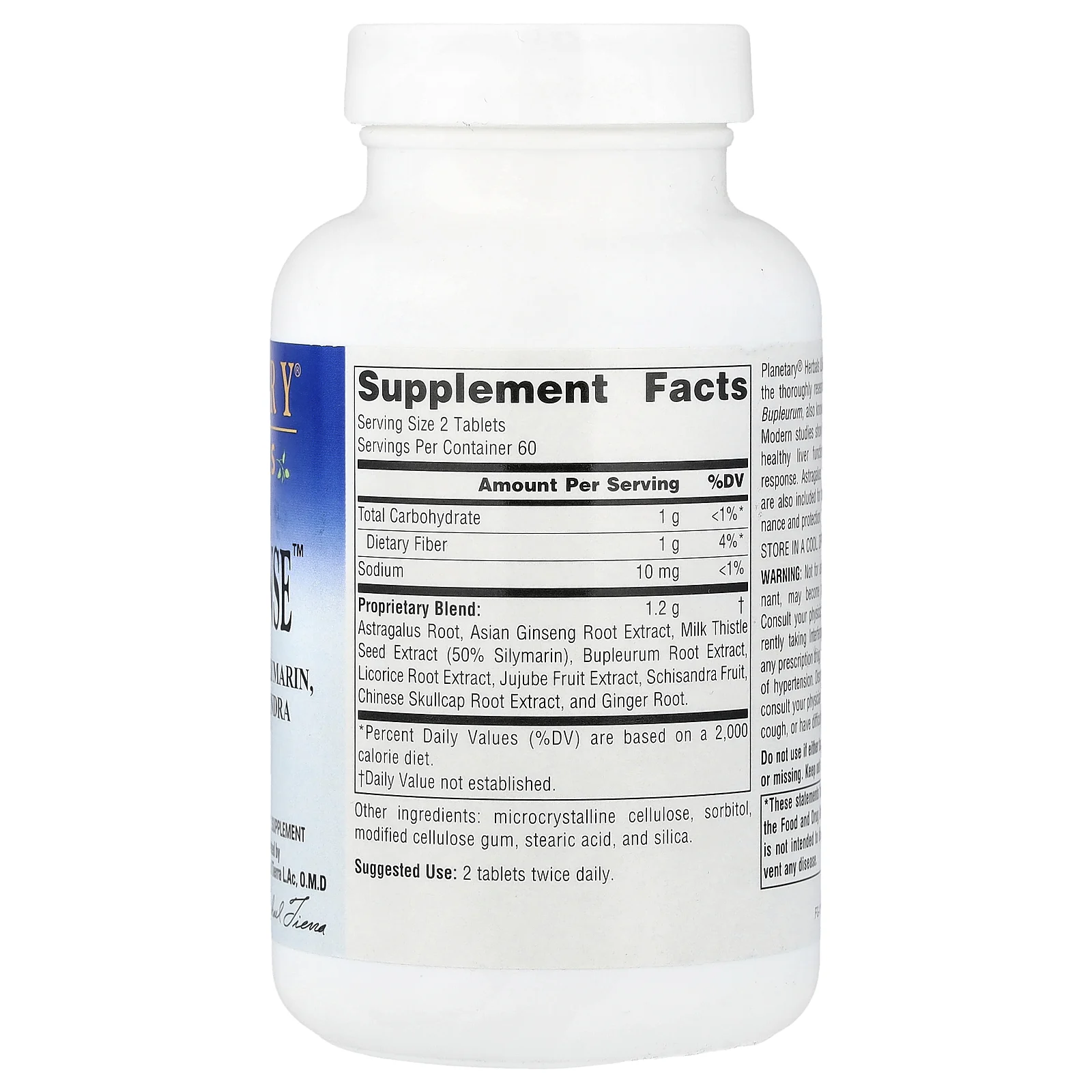 Planetary Herbals, Liver Defense™, Liver Defense™, 120 таблеток