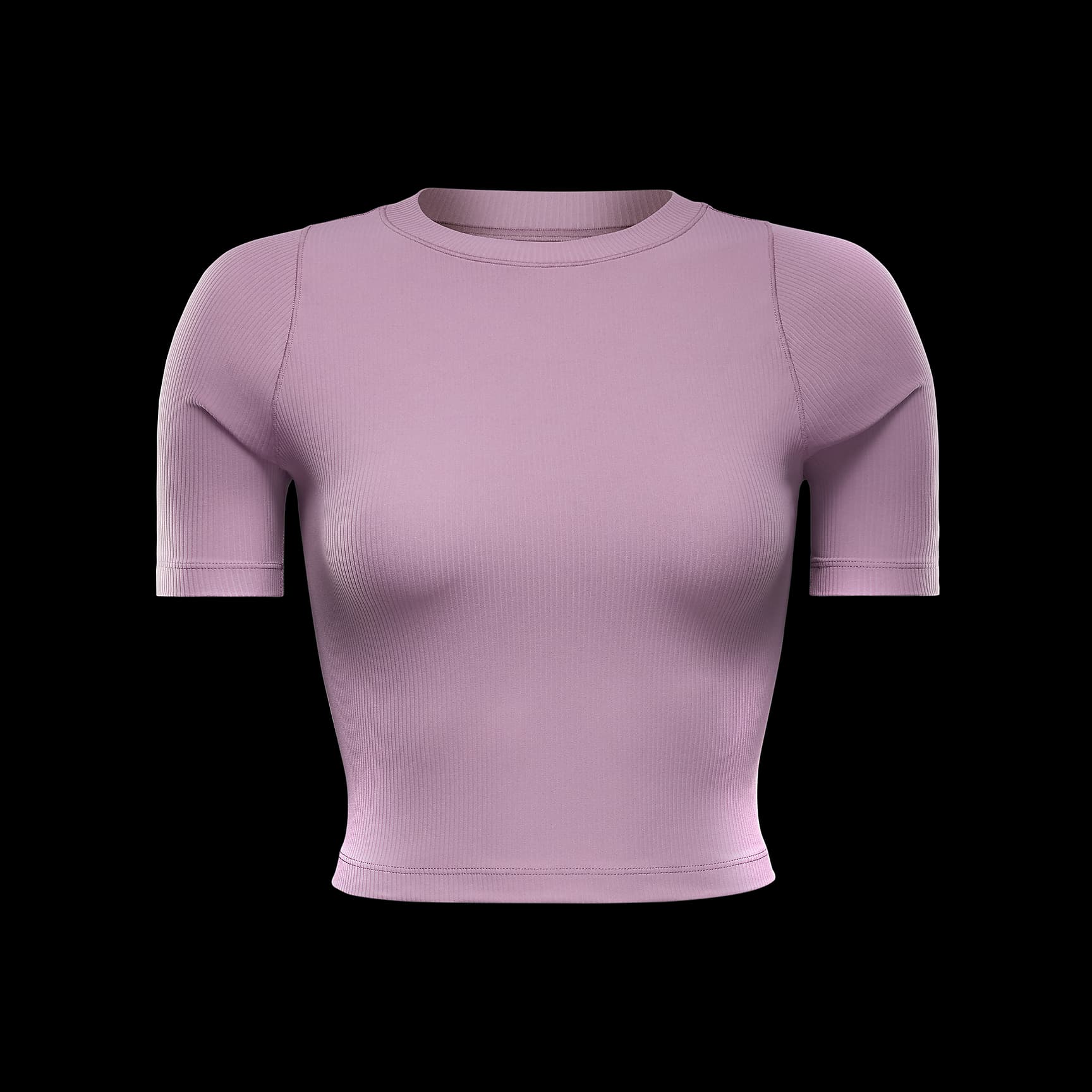 Nike Zenvy Rib Women's Dri-FIT Short-Sleeve Top