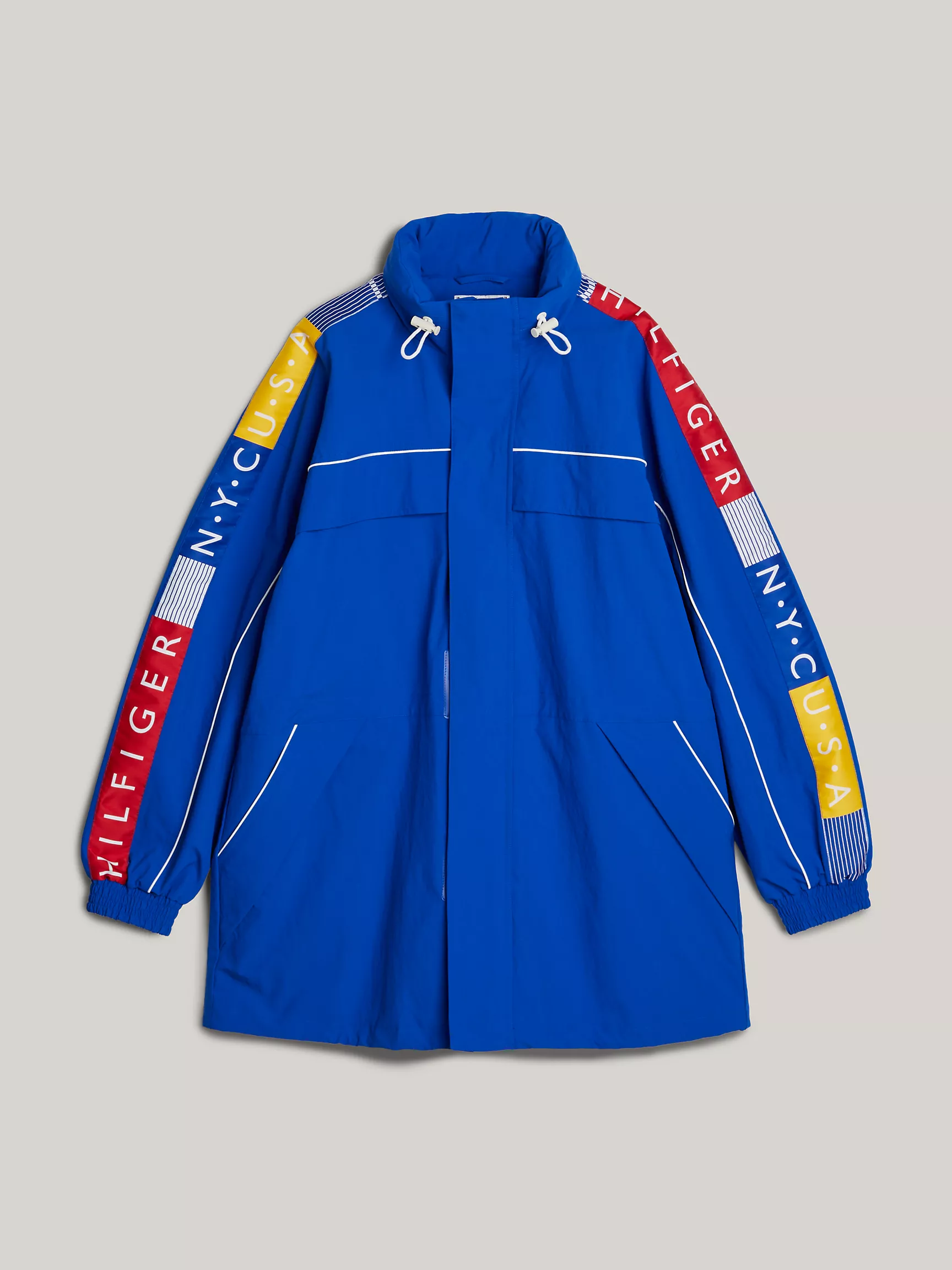 Мужская куртка Tommy Hilfiger, Ветровка Hilfiger Team с капюшоном