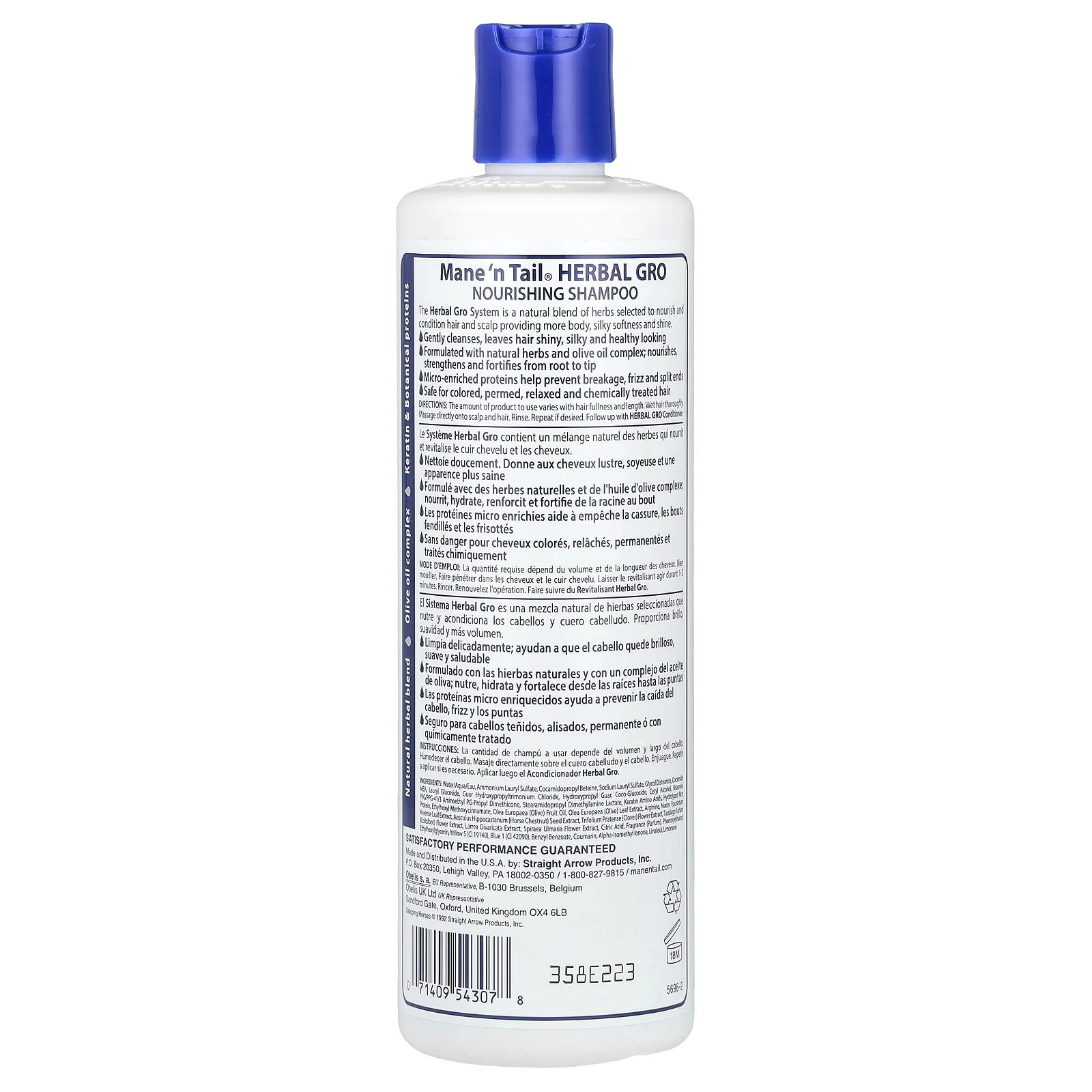 Mane 'n Tail, Шампунь  Дюжина трав , 12 жидких унций (355 мл)